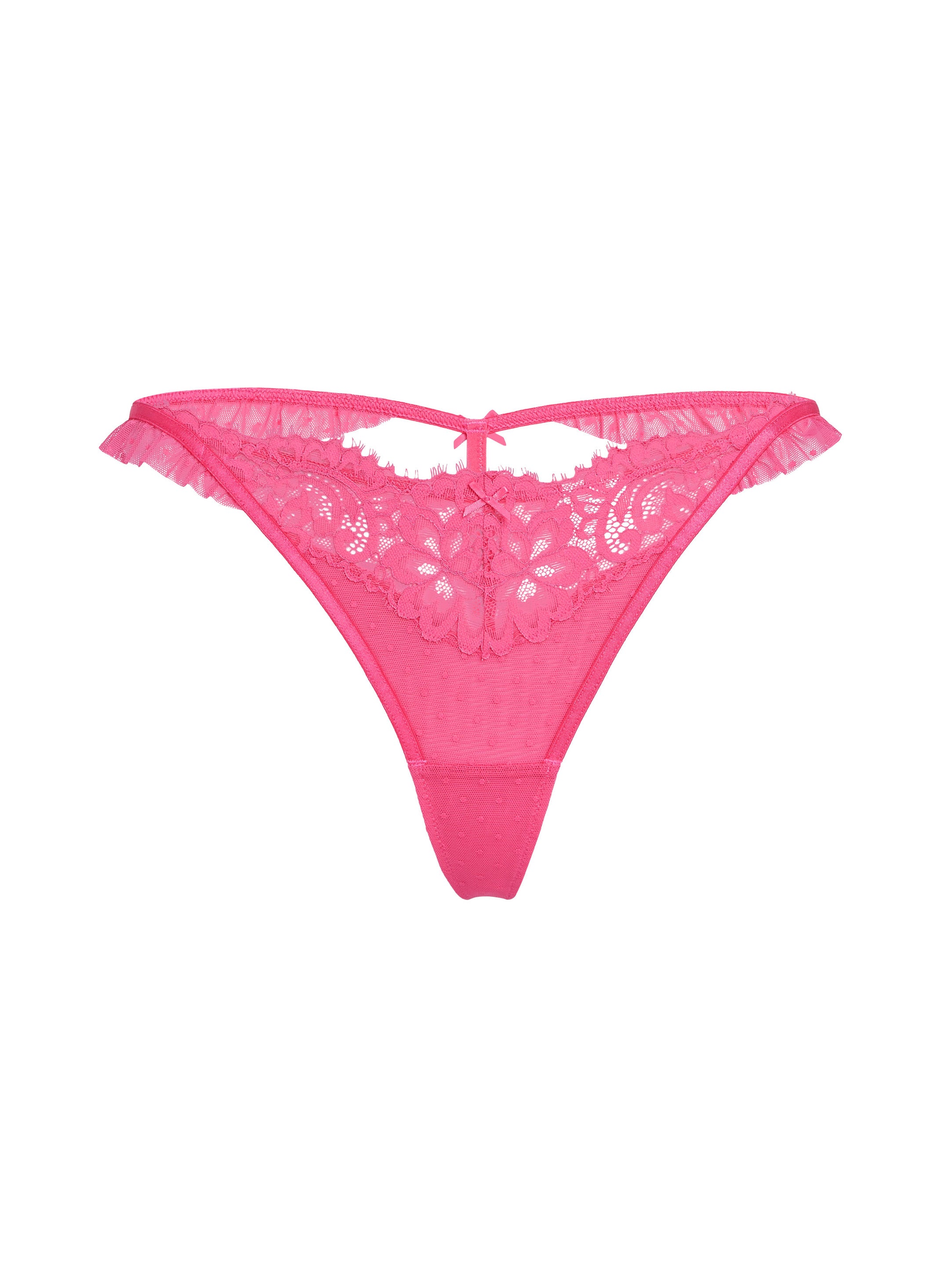 Hunkemoller_Harmony Thong - Pink_301053_Sangria Sunset_01