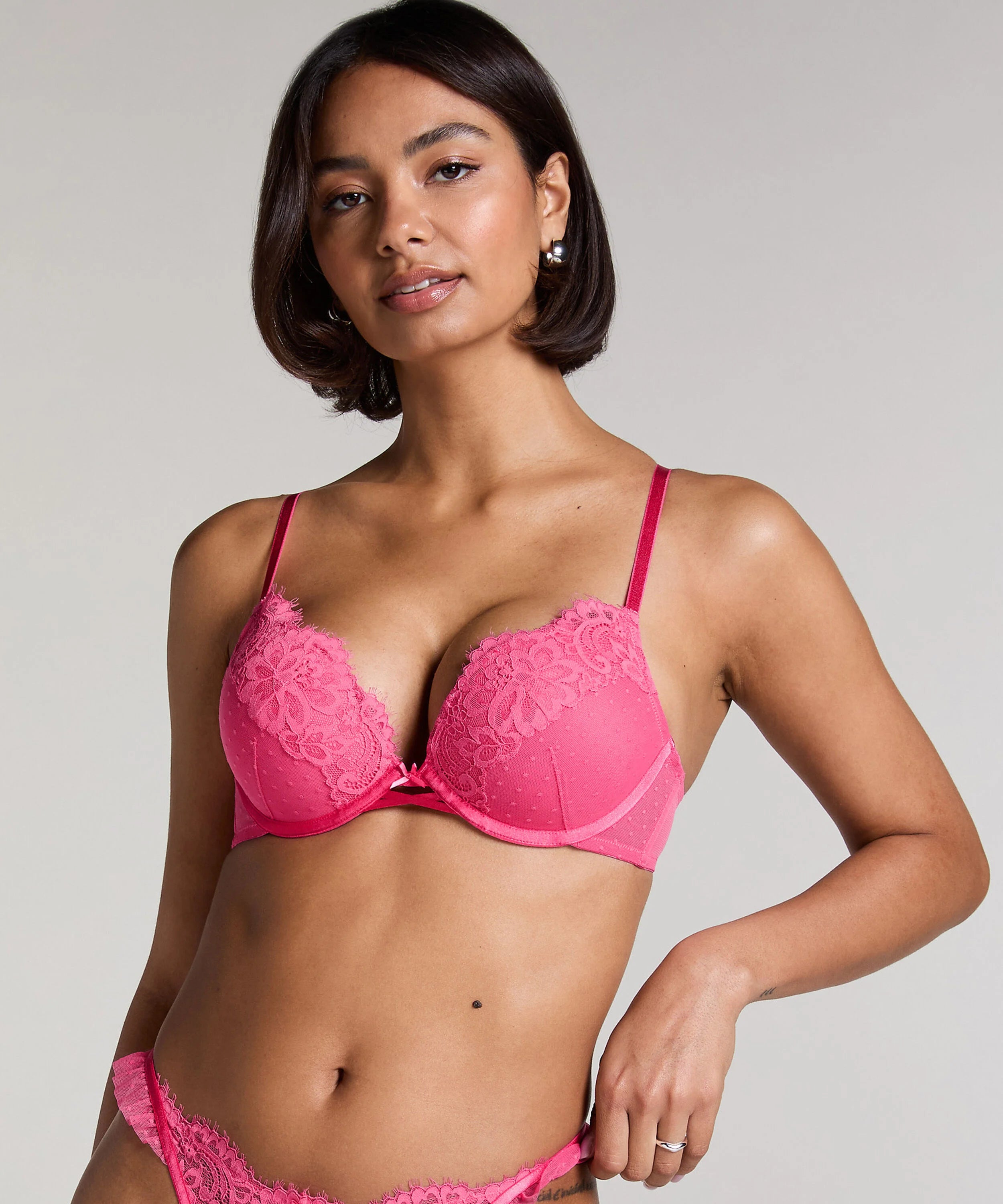 Harmony Padded Push Up Underwired Bra in Different Cup Sizes - BEVAVA