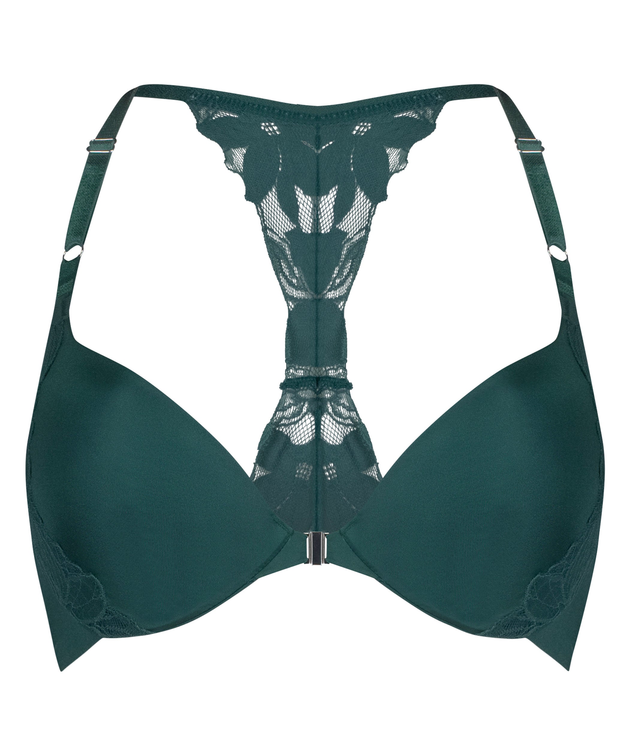 Hunkemoller_Lana Padded Underwired Push-Up Bra in Different Cup Sizes_301071_Dark Sea_07