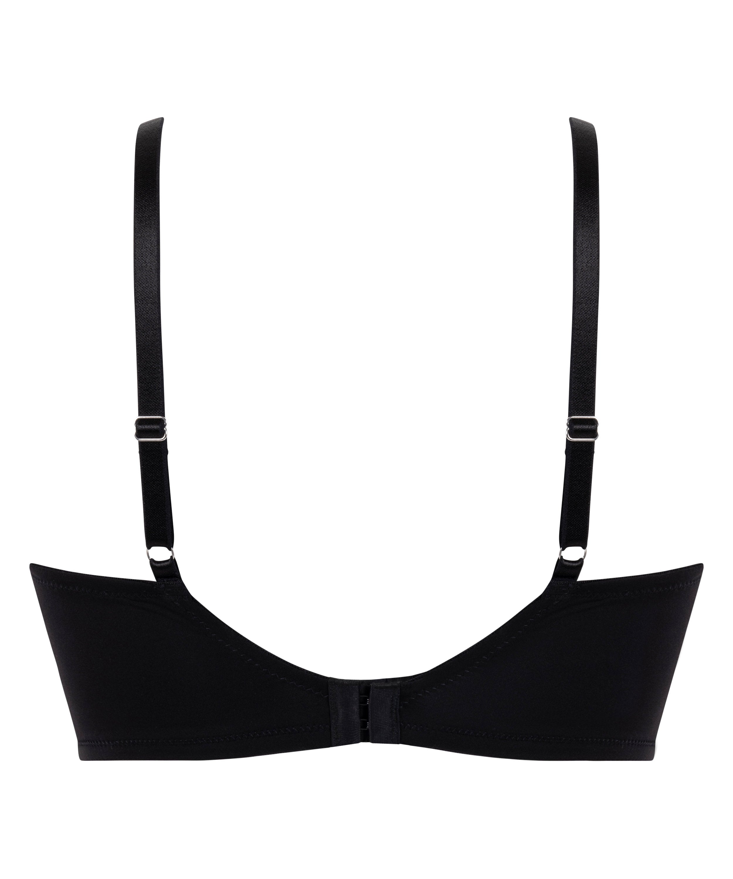 Hunkemoller_Jemima Padded Underwired Longline Push-Up Bra in Different Cup Sizes_301075_Caviar_08