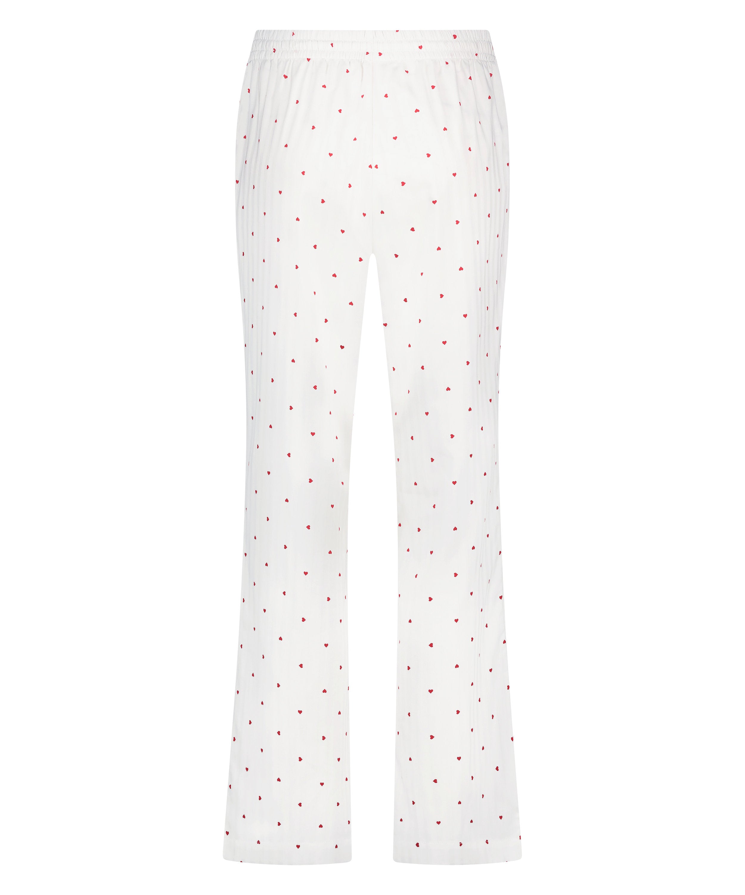 Hunkemoller_Jacquard Hearts Petite Pyjama Bottoms - White_301438_Gardenia_05