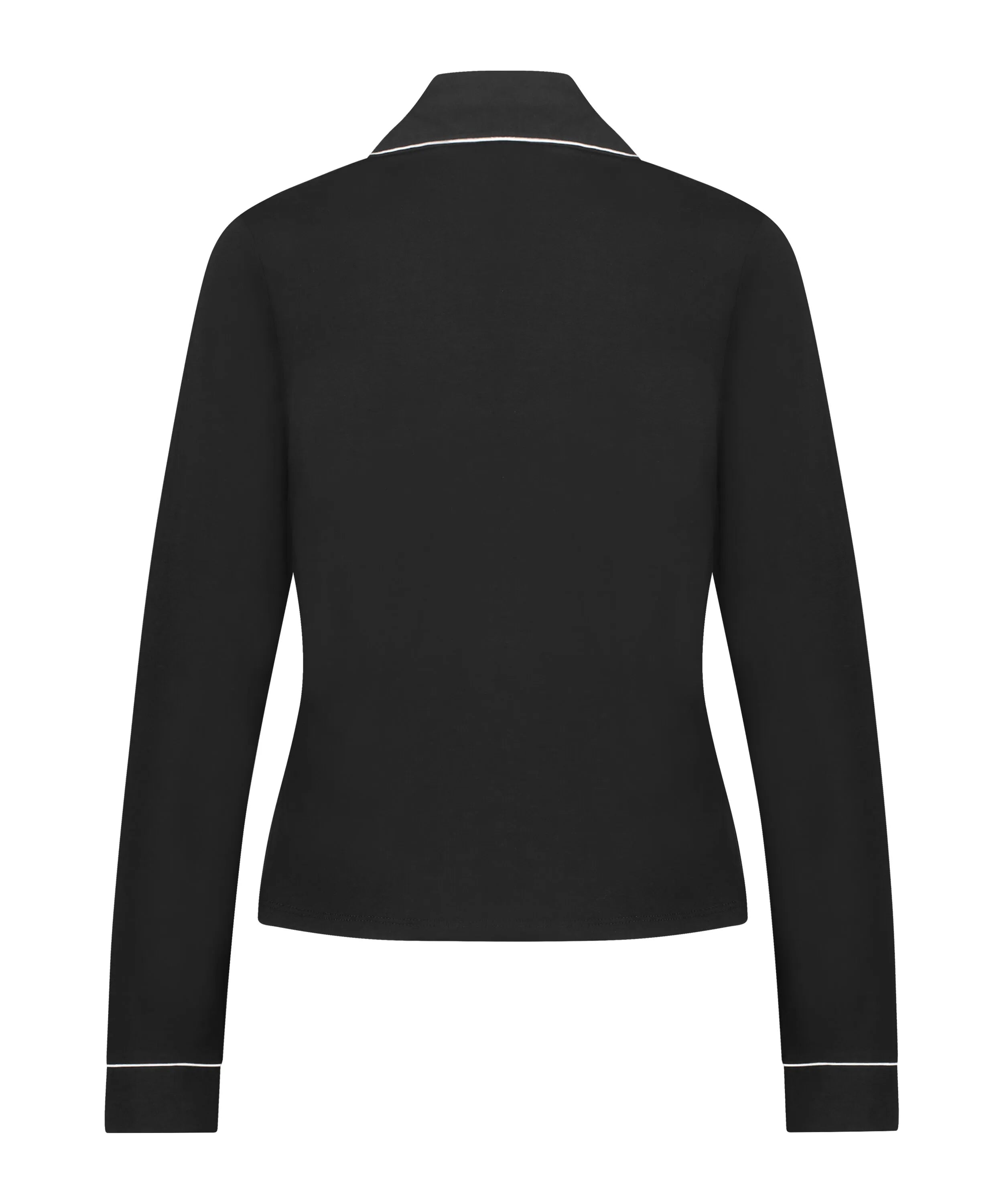 Hunkemoller_Black_Essential Jersey Long-Sleeved Jacket_301469_Black_07