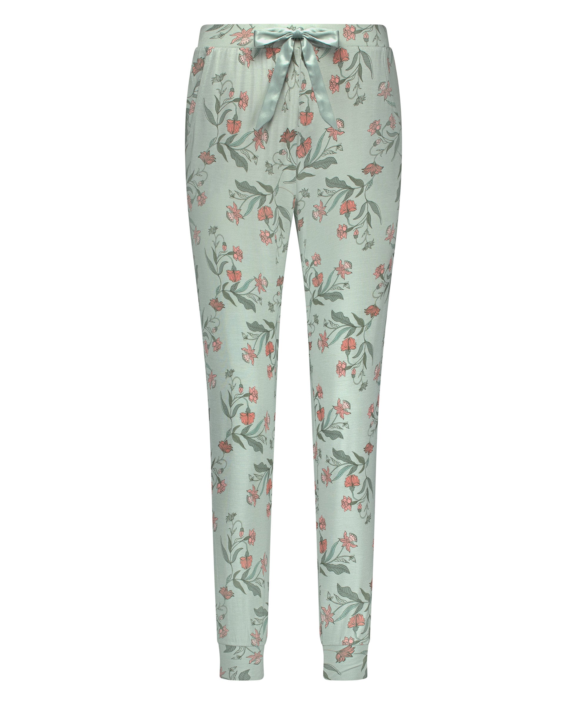 Hunkemoller_Jersey Pyjama Pants_301502_Hkm Green_04
