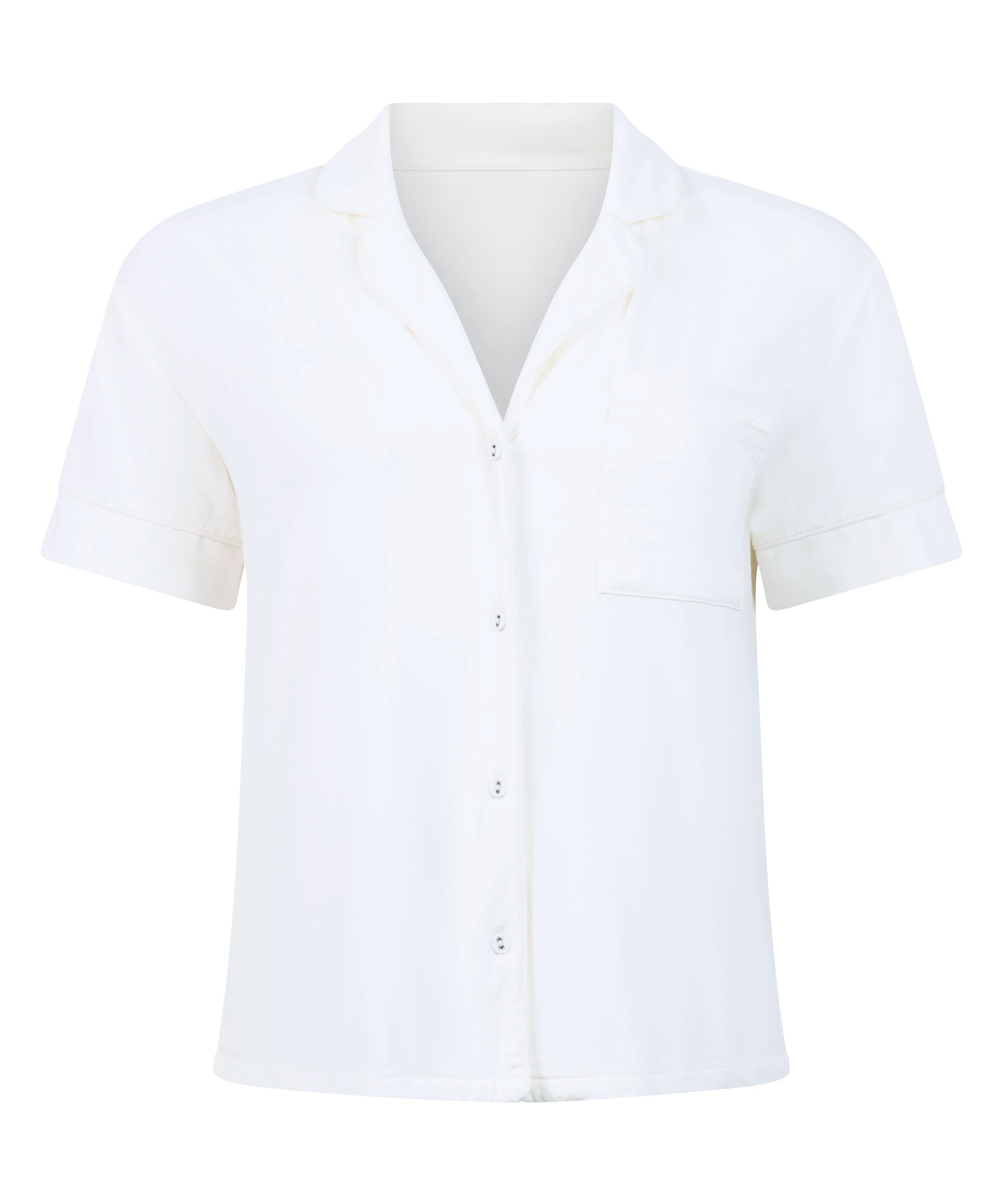 Hunkemoller_Whisper White_Essential Jersey Short-Sleeved Jacket_301505_Whisper White_05