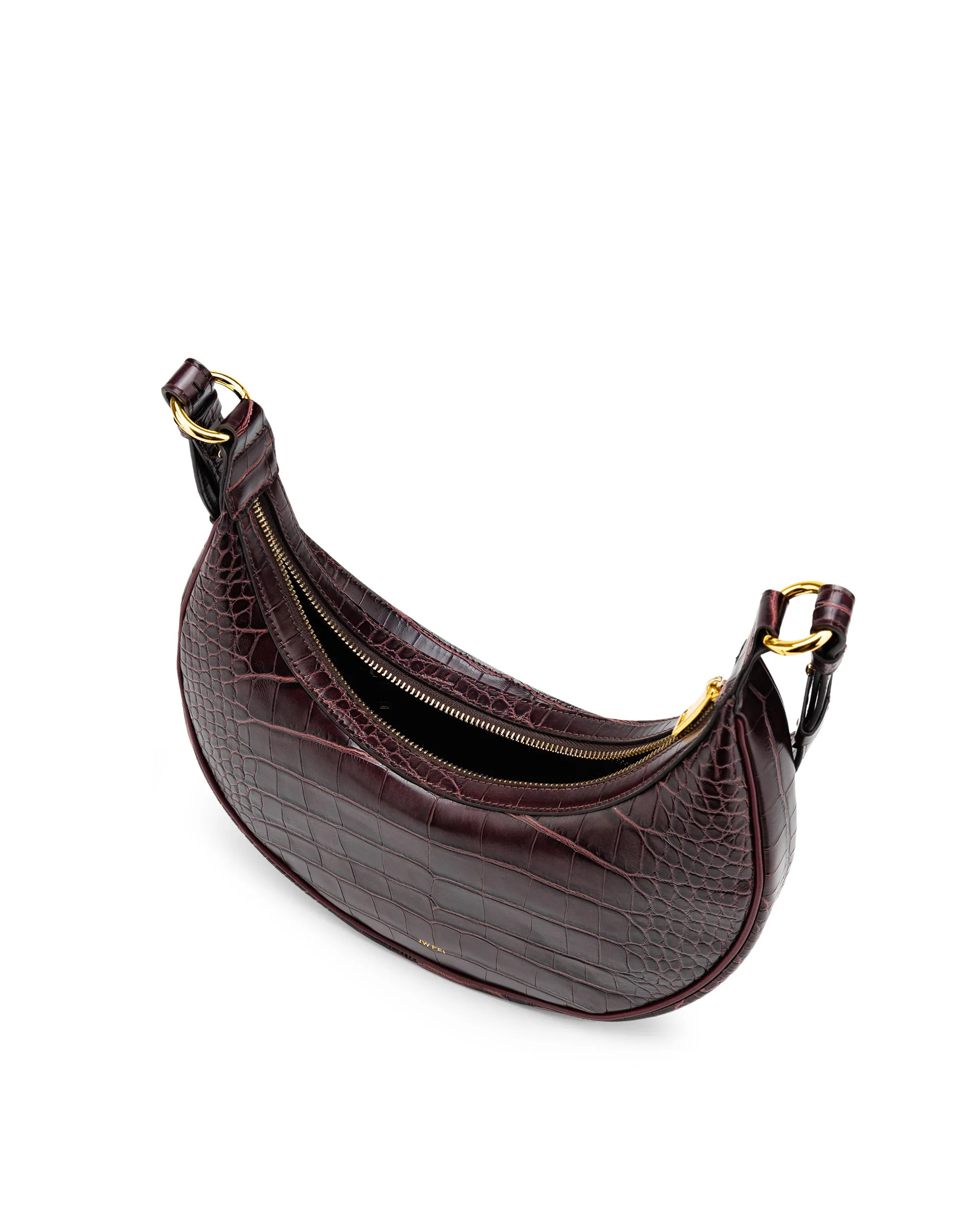 JW PEI_Brown Croc_Carly Saddle Bags_302-1_Brown Croc_04