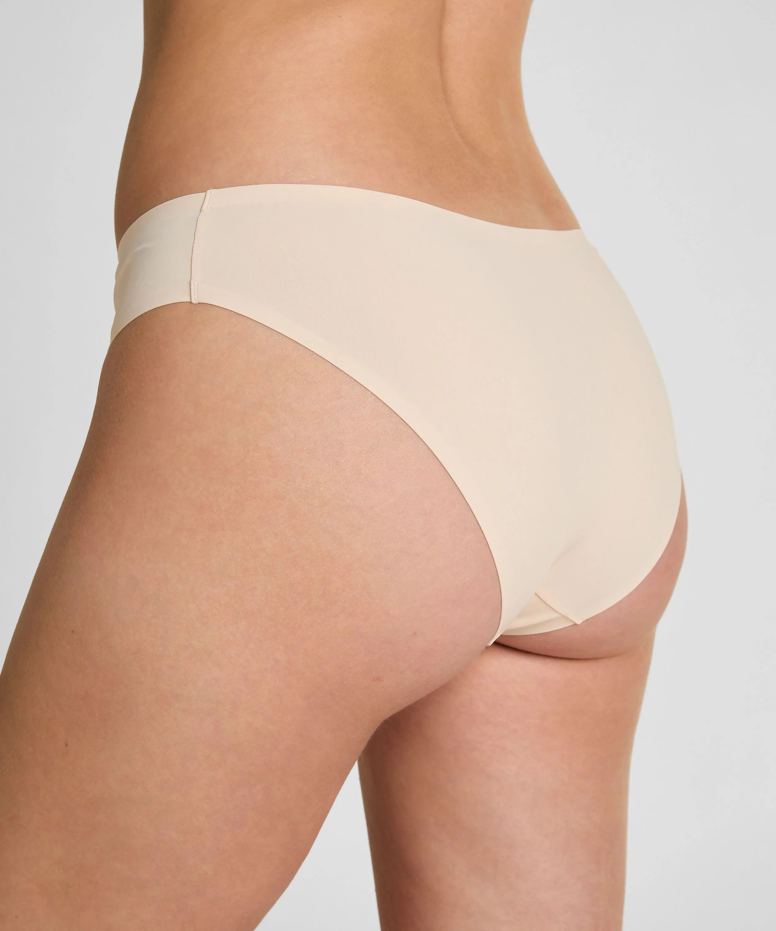 Hunkemoller Tan Women Invisible Brazilian SKU: 302171_Tan Image 02