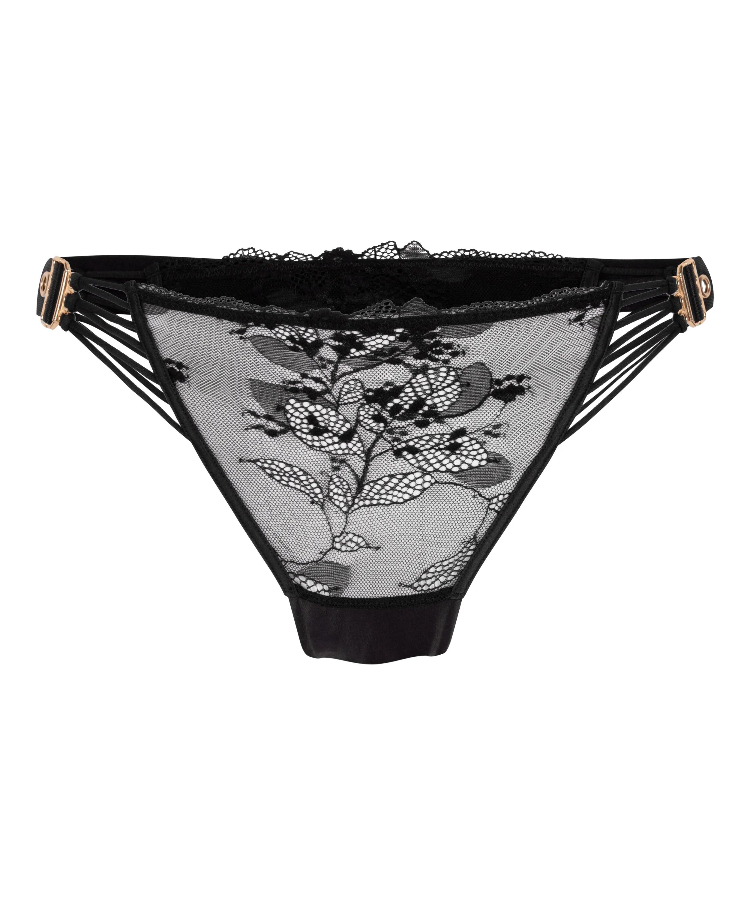 Hunkemoller_Black_Avela Thong_302373_Caviar_05