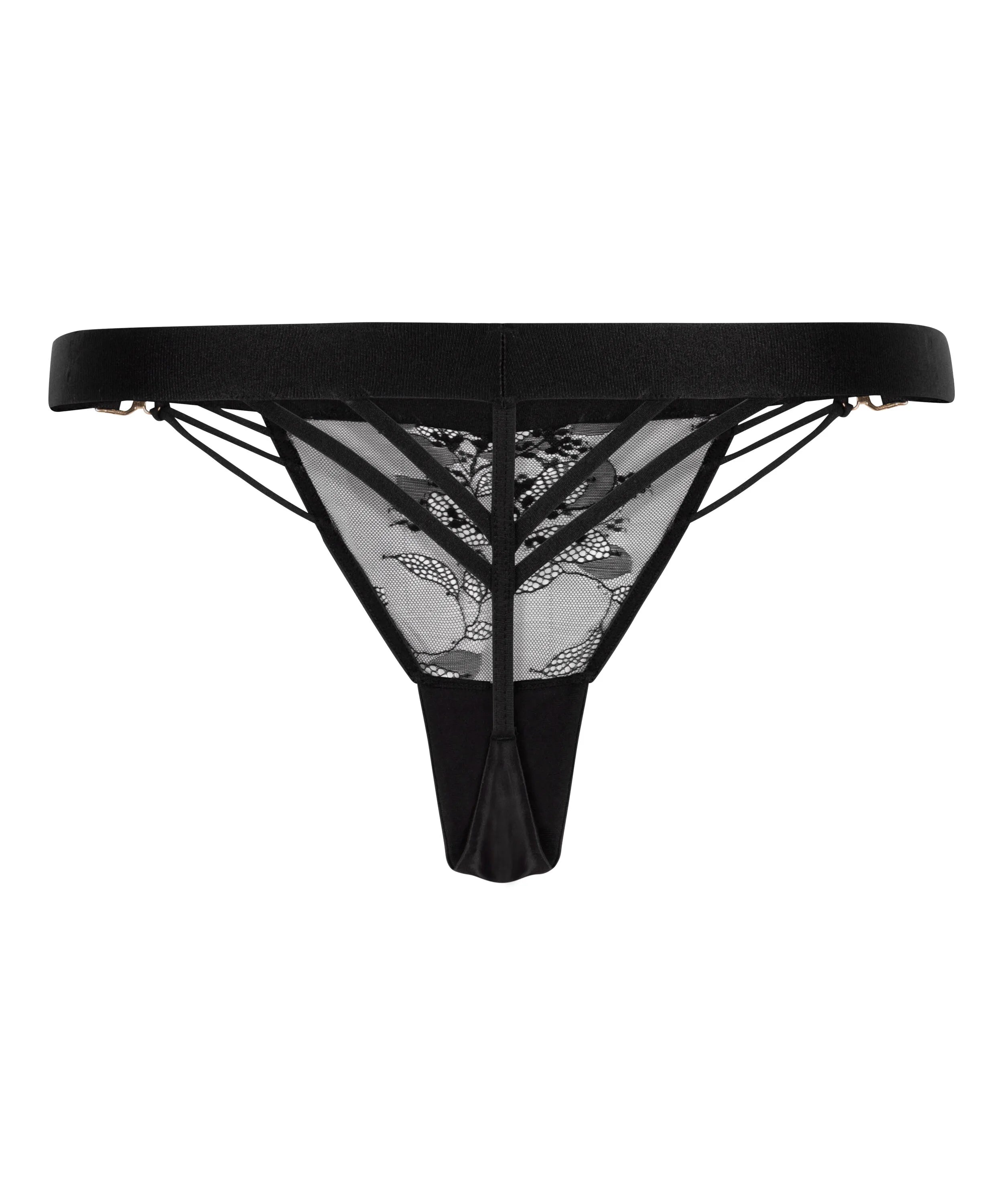 Hunkemoller_Black_Avela Thong_302373_Caviar_06