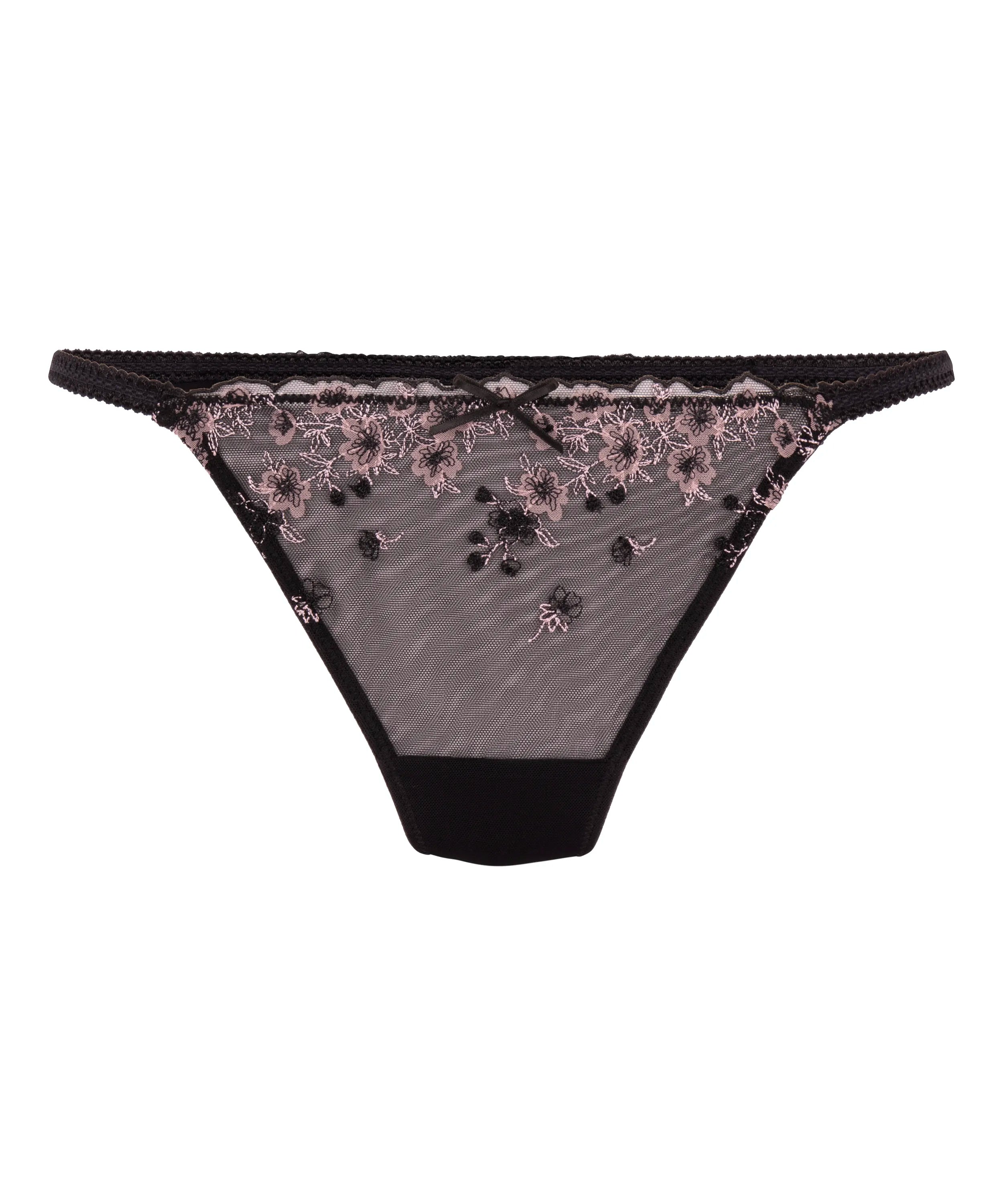 Hunkemoller_Black_Chloe Highleg String_302421_Caviar_04