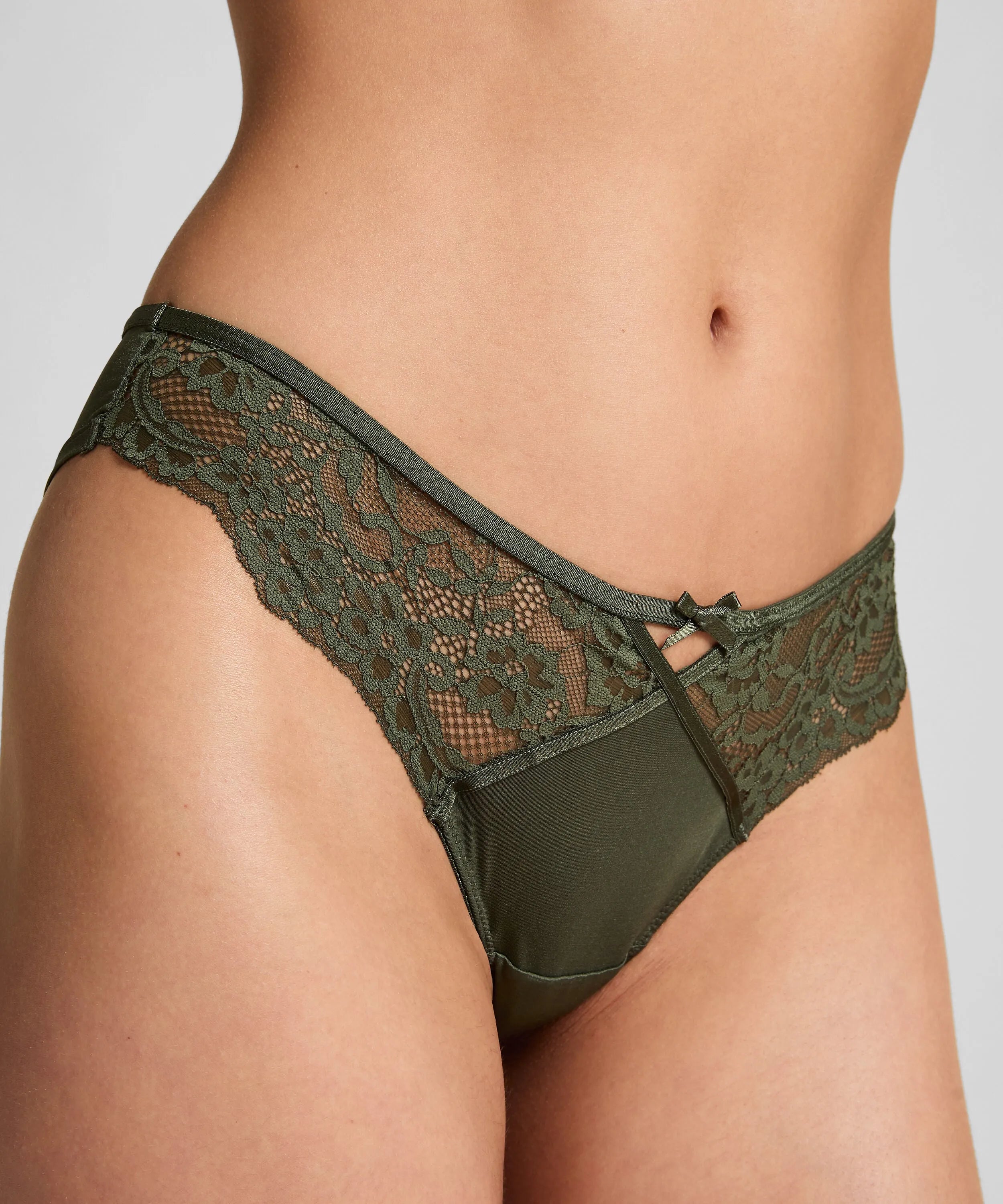 Hunkemoller Green Women Liloye Cheekini SKU: 302506_Green Image 02