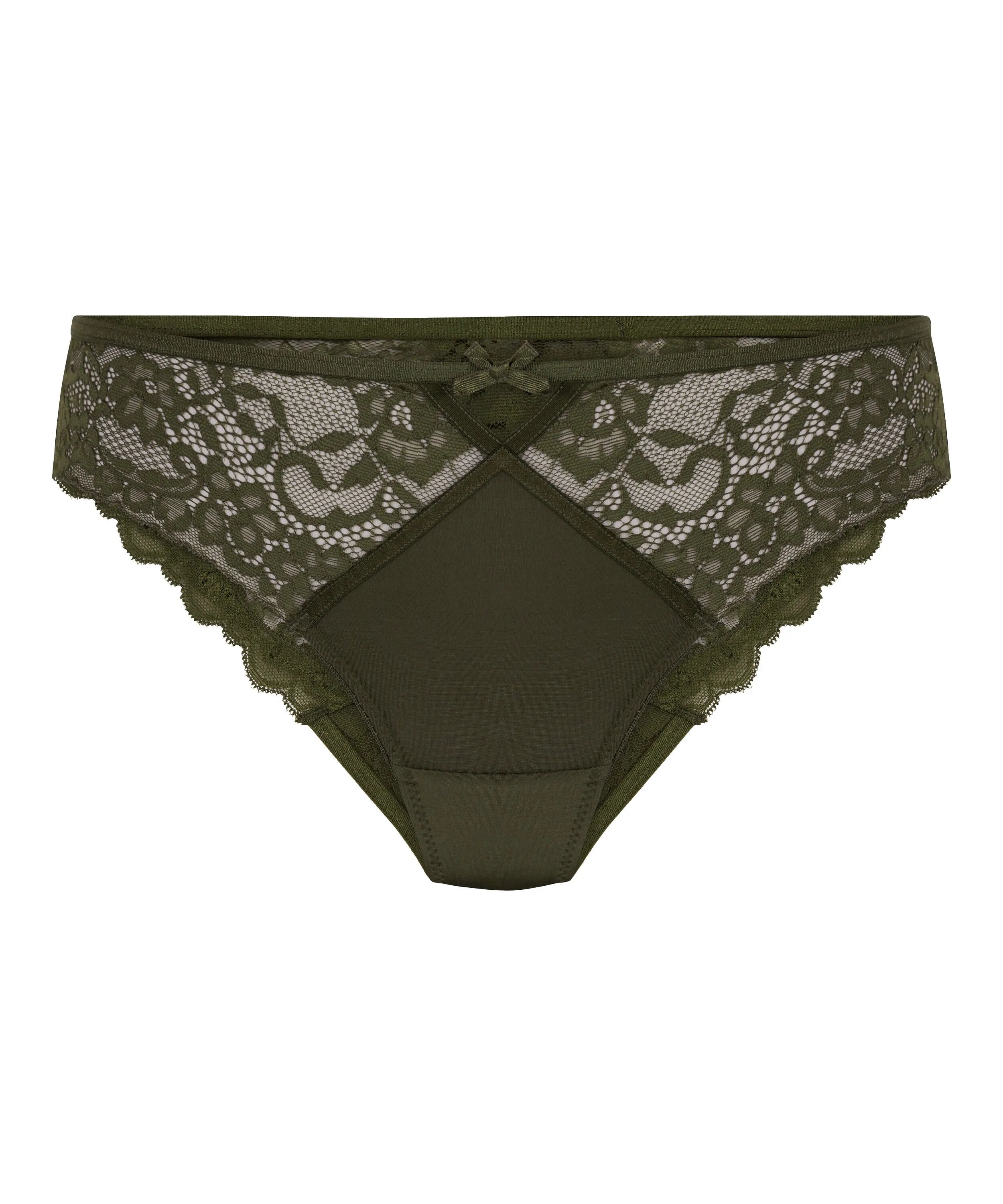 Hunkemoller Green Women Liloye Cheekini SKU: 302506_Green Image 04