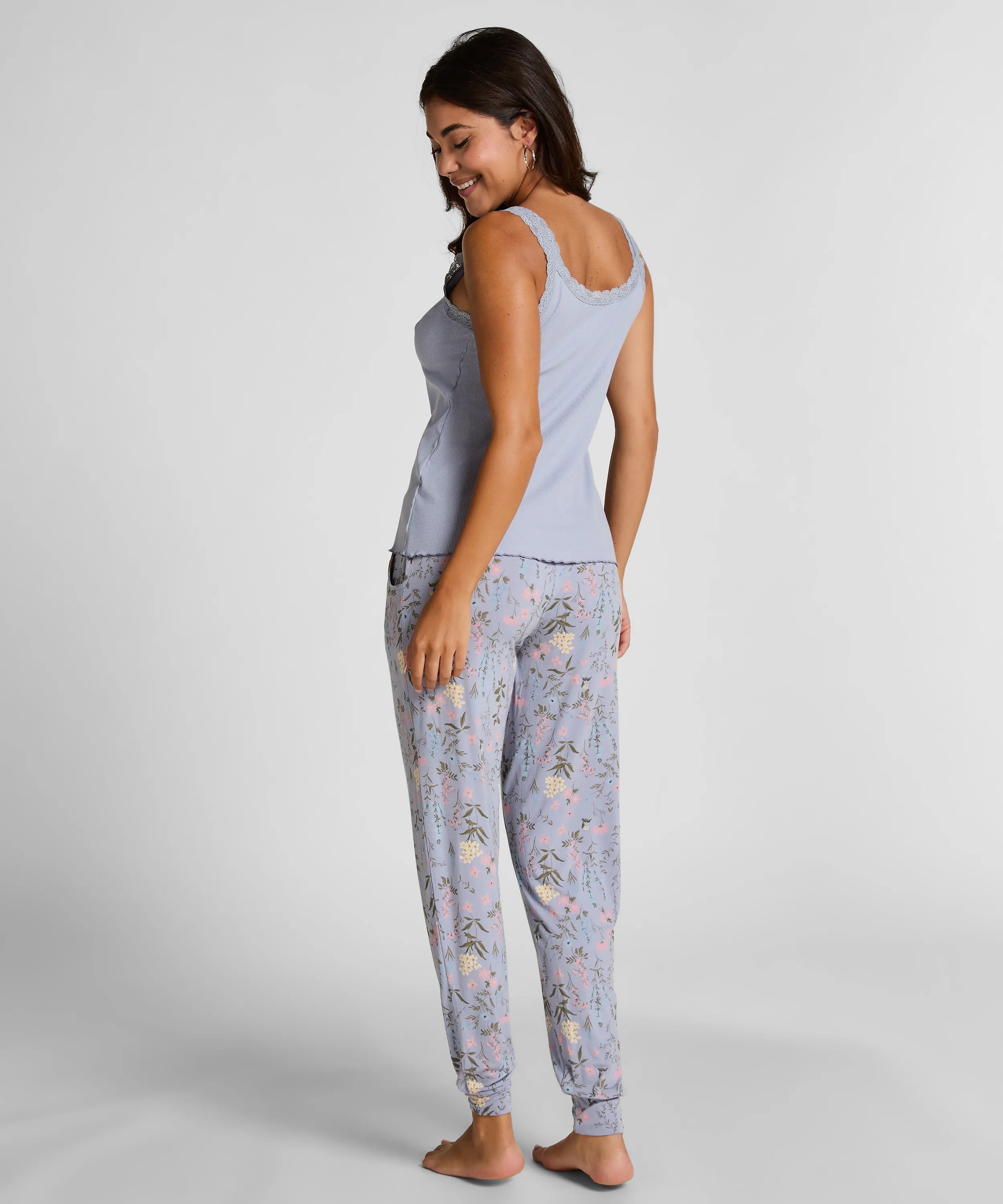 Hunkemoller_Purple_Jersey Pyjama Pants_302649_HKM Purple_03