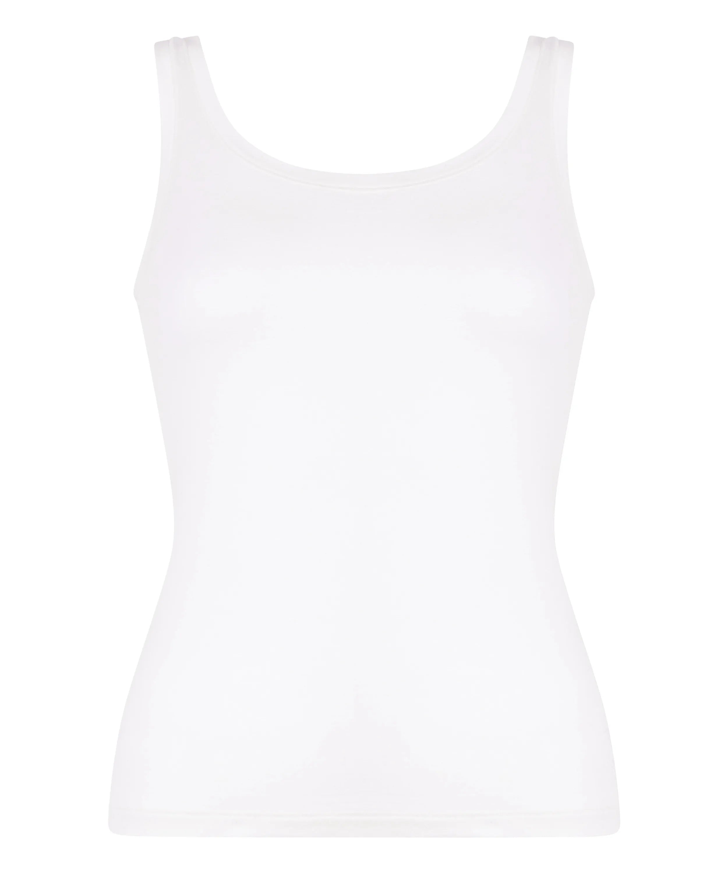 Hunkemoller_White_Singlet Tanktop Soft Cotton_302723_HKM White_06