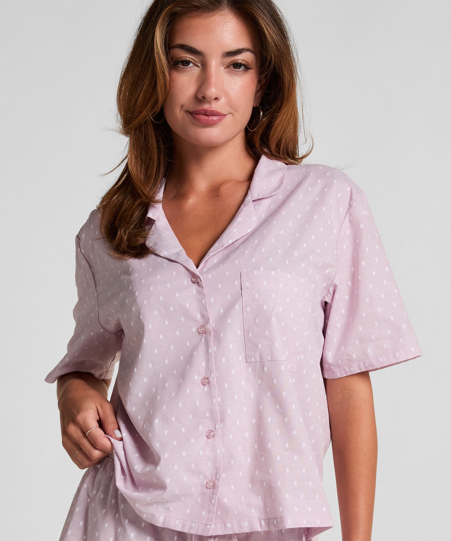 Hunkemoller_Pink_Jacket Cotton_302752_Pink_01