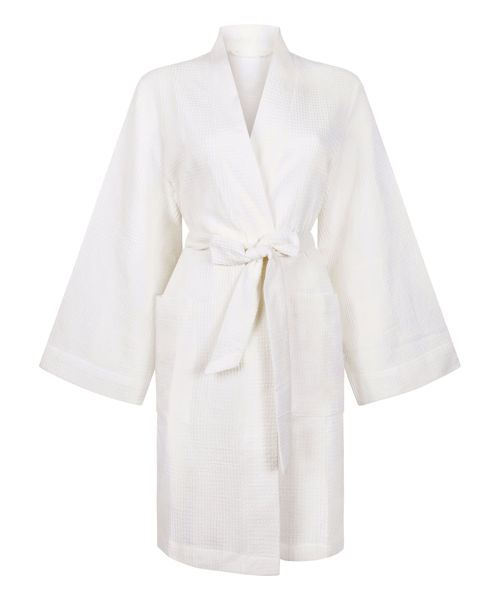Hunkemoller_White_Waffle Bathrobe_302789_White_04