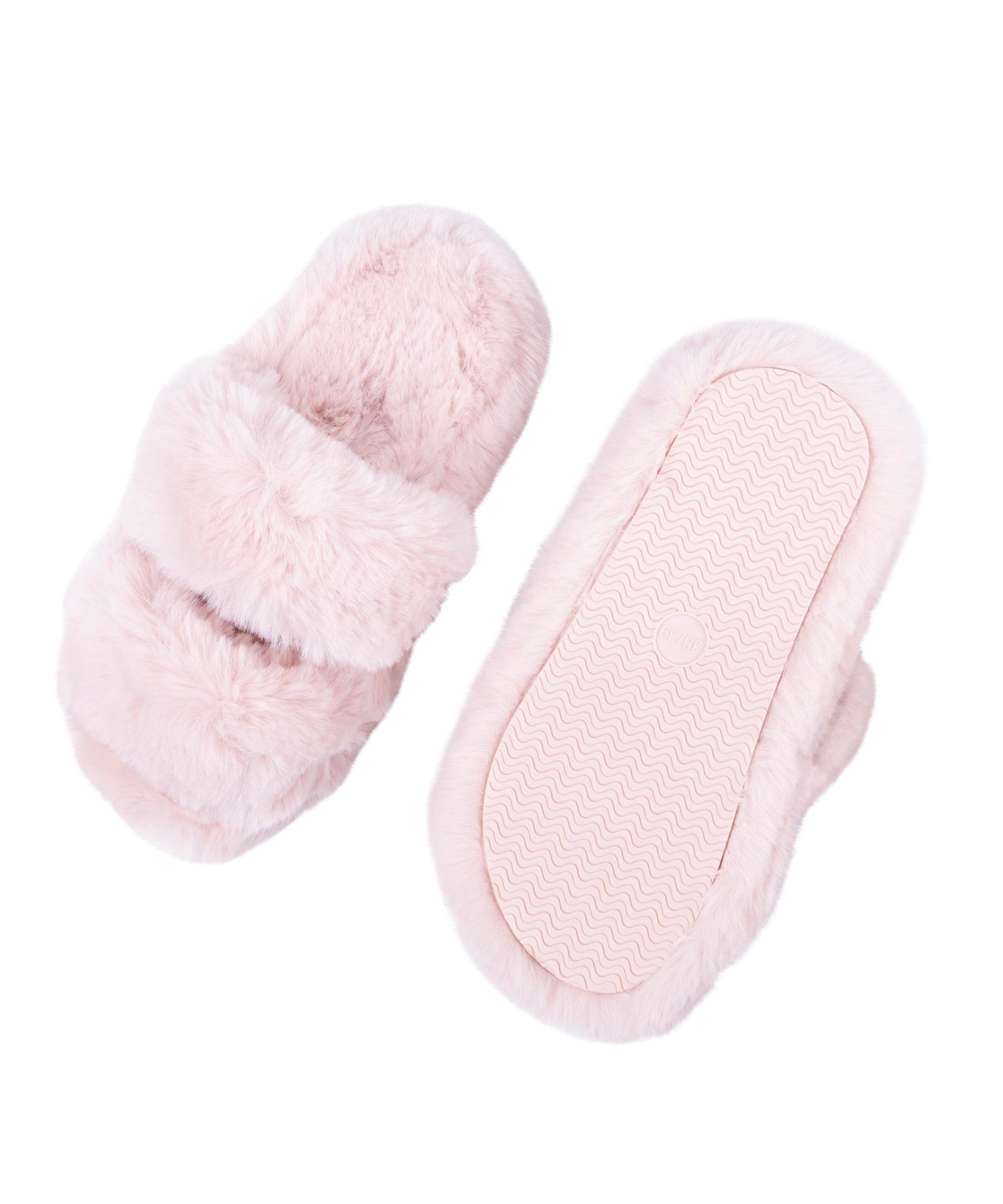 Hunkemoller_Primrose Pink_Double Strap Lady Slippers_302887_Primrose Pink_05