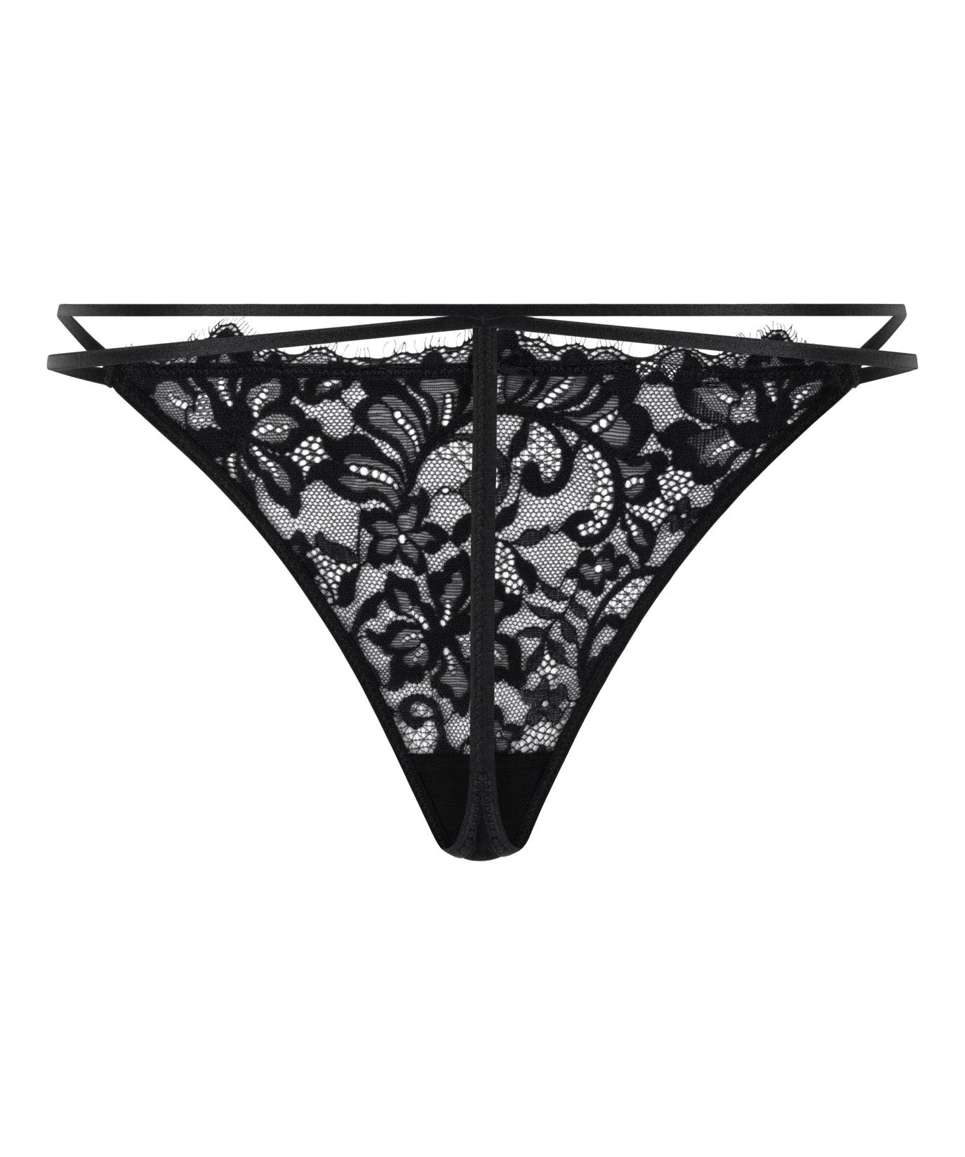 Hunkemoller_Caviar_Isabella Thong_303015_Caviar_05
