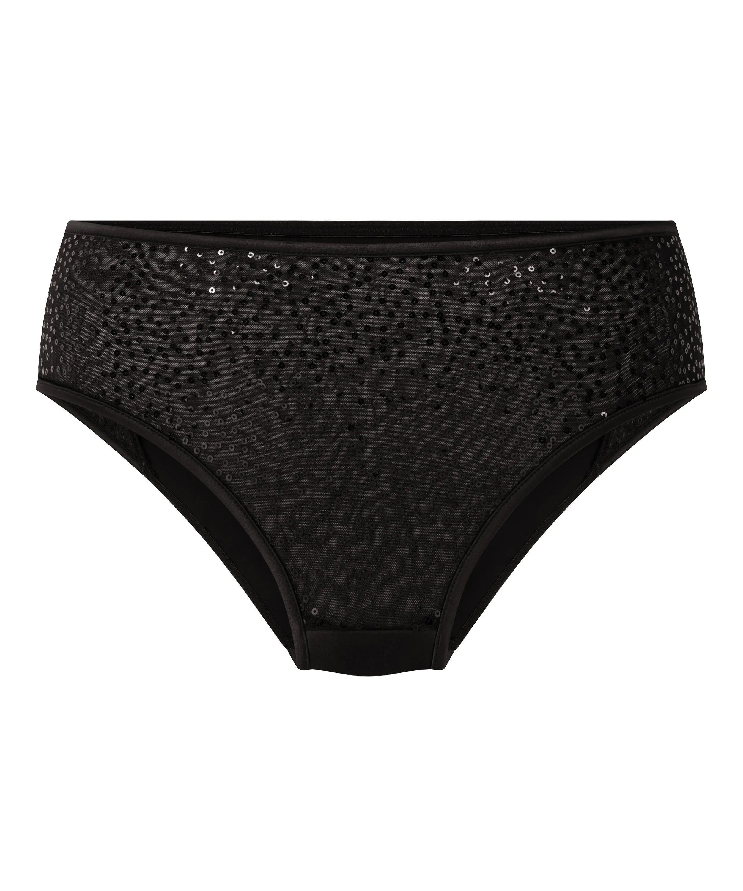 Hunkemoller_Black_Elle Highleg High-Waisted Brazilian_303244_Caviar_04