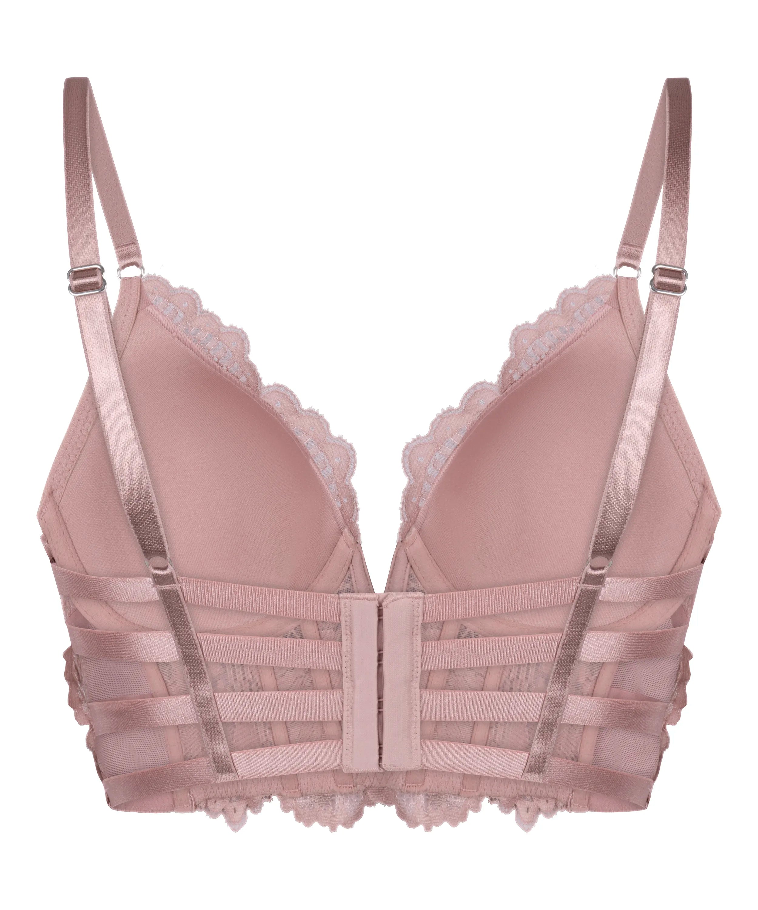 Hunkemoller_Purple_Essie Padded Underwired Longline Bra in Different Cup Sizes_303306_Woodrose_06