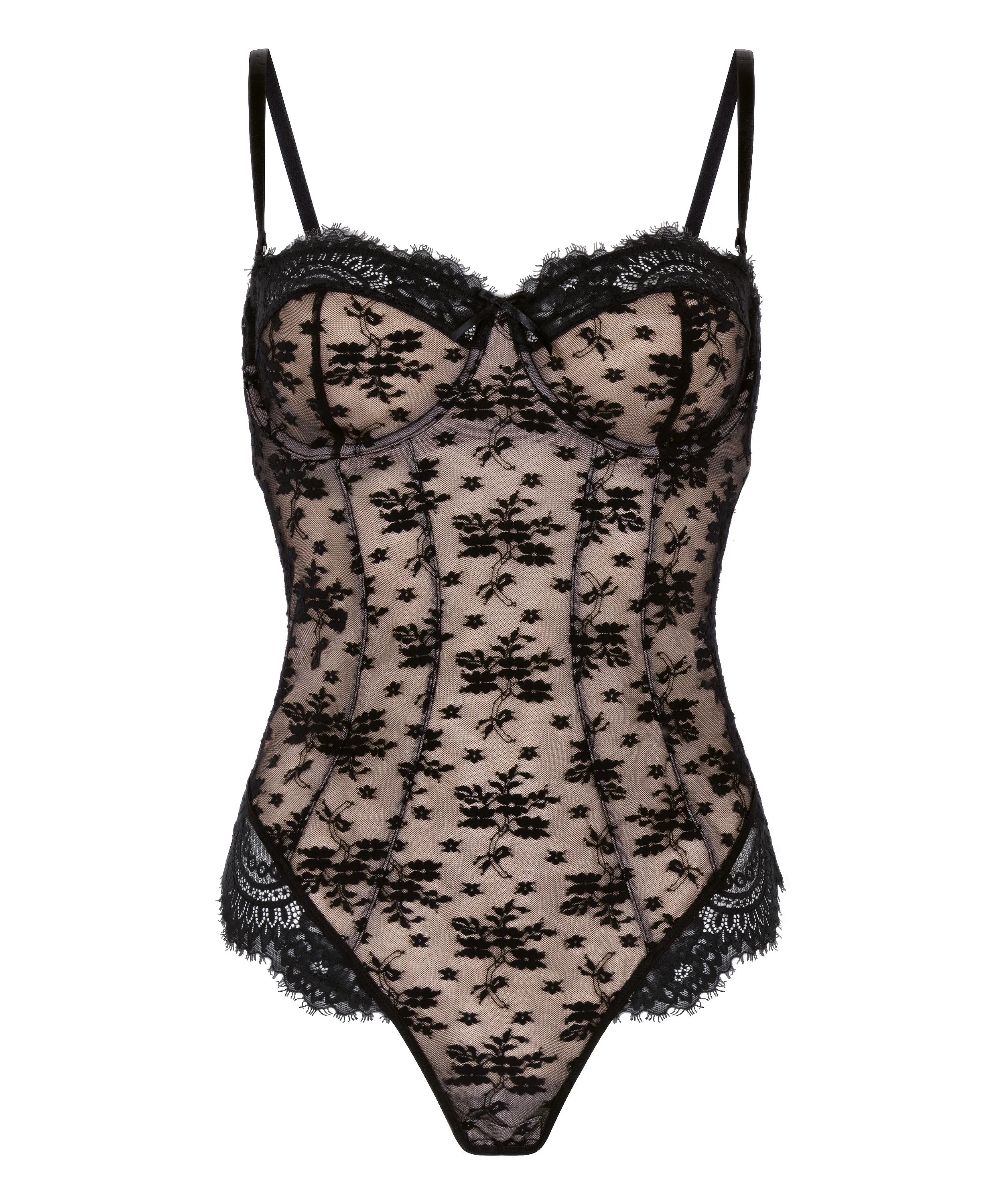 Hunkemoller_Black_Lou Body in Different Cup Sizes_303323_Caviar_13