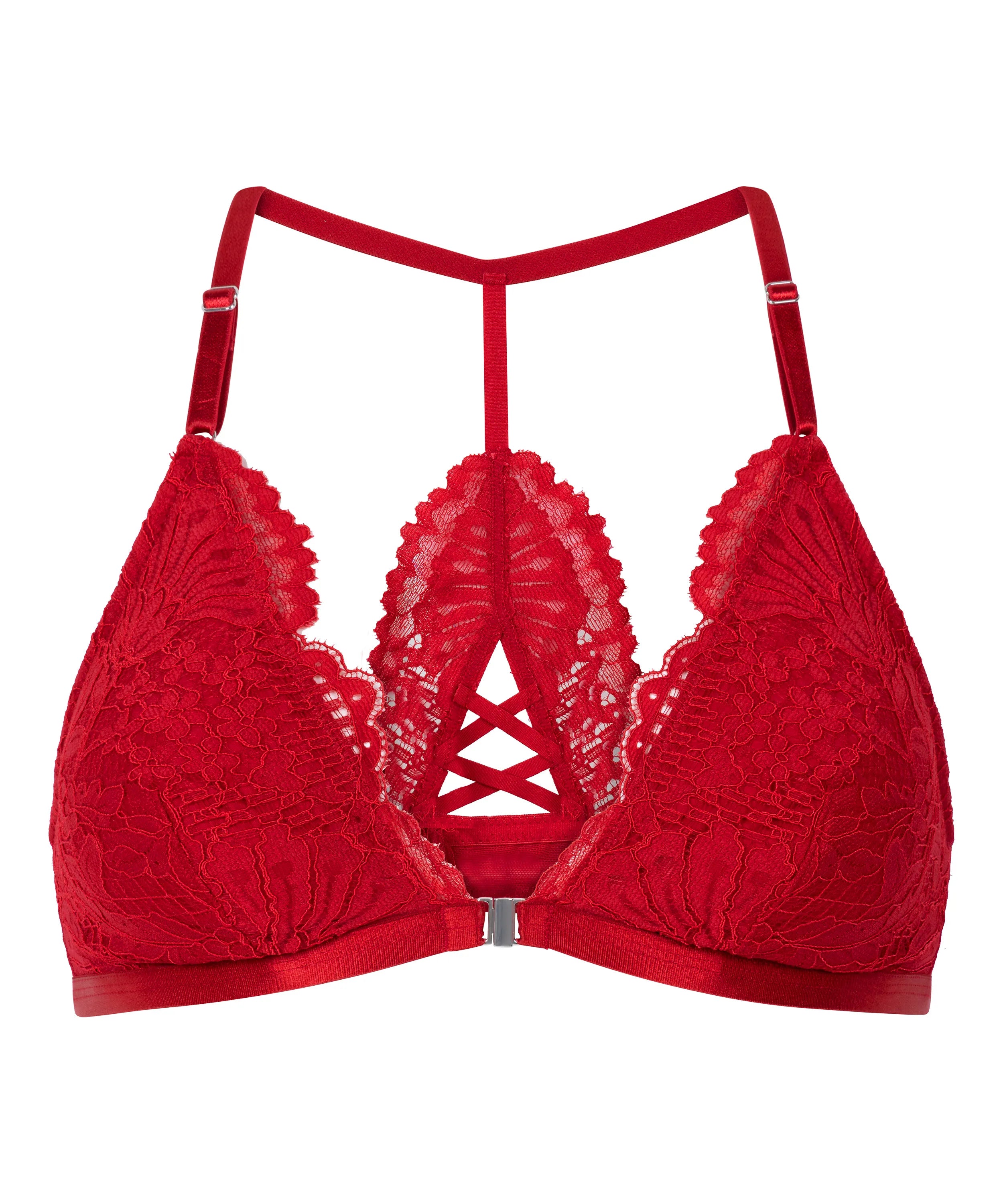 Hunkemoller_Red_Whitney Triangle Bralette_303328_Chili Pepper_05