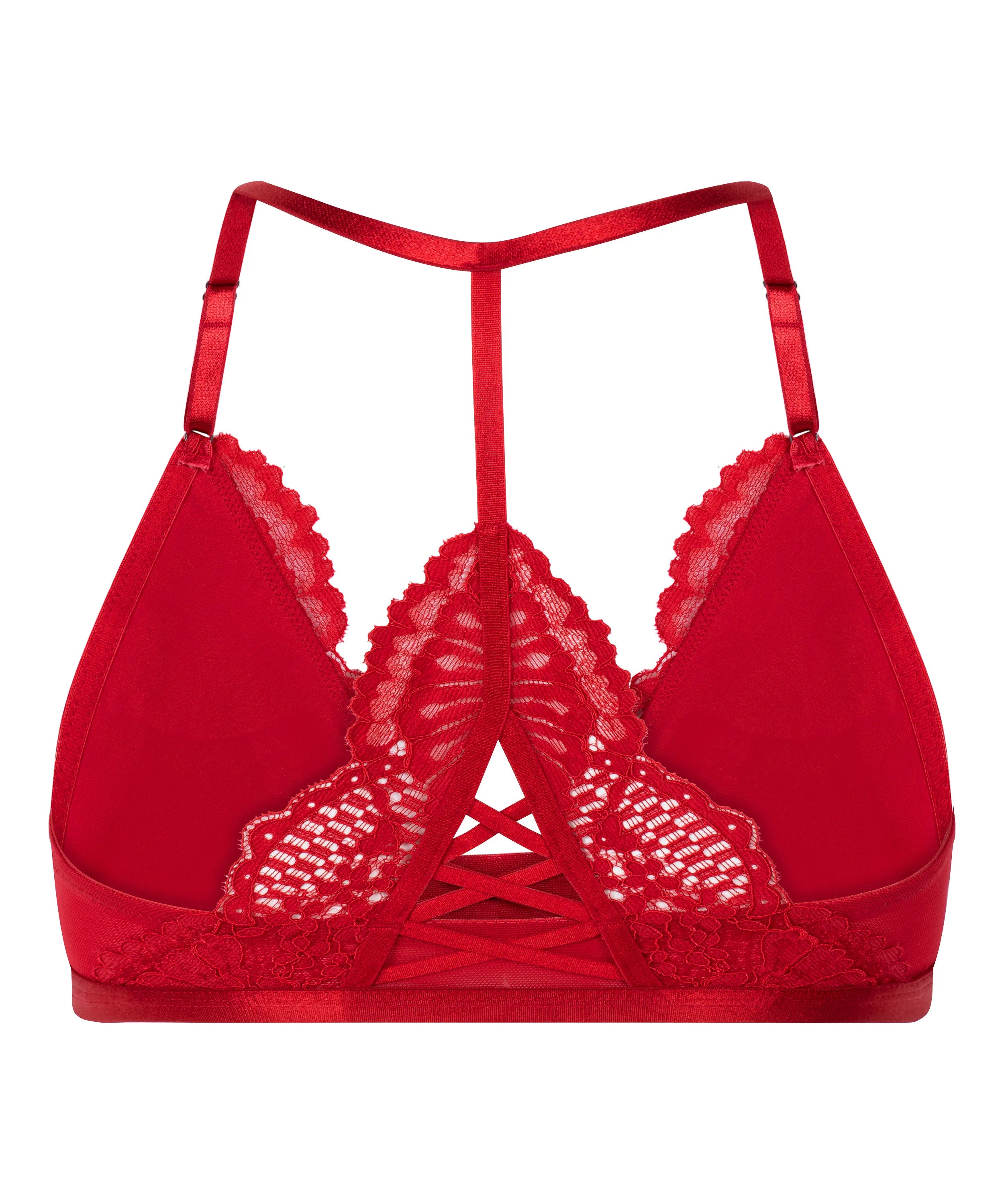 Hunkemoller_Red_Whitney Triangle Bralette_303328_Chili Pepper_06