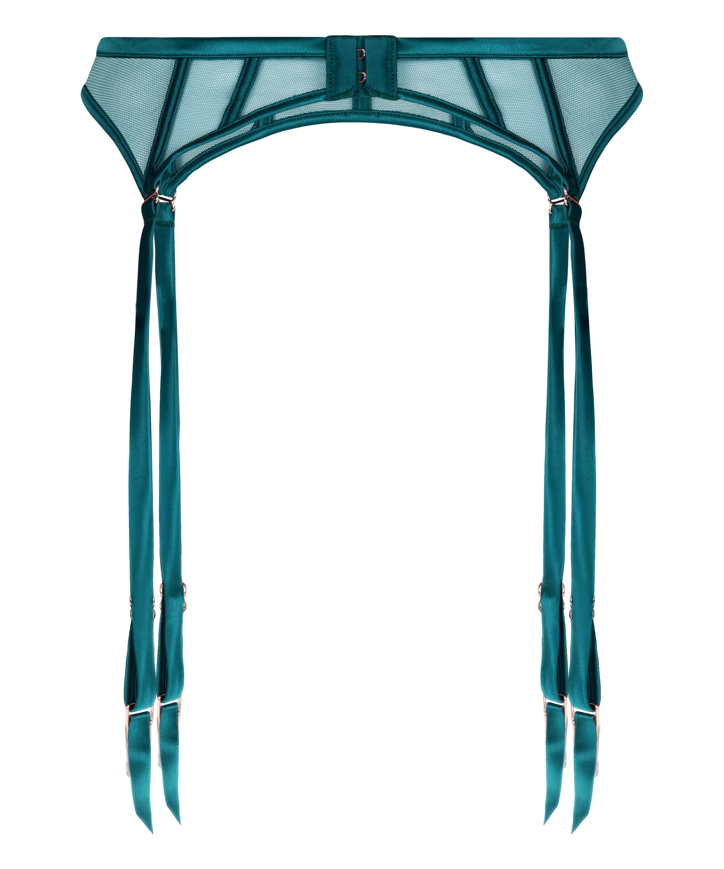 Hunkemoller_Green_Ember Suspenders_303534_Deep Teal_05