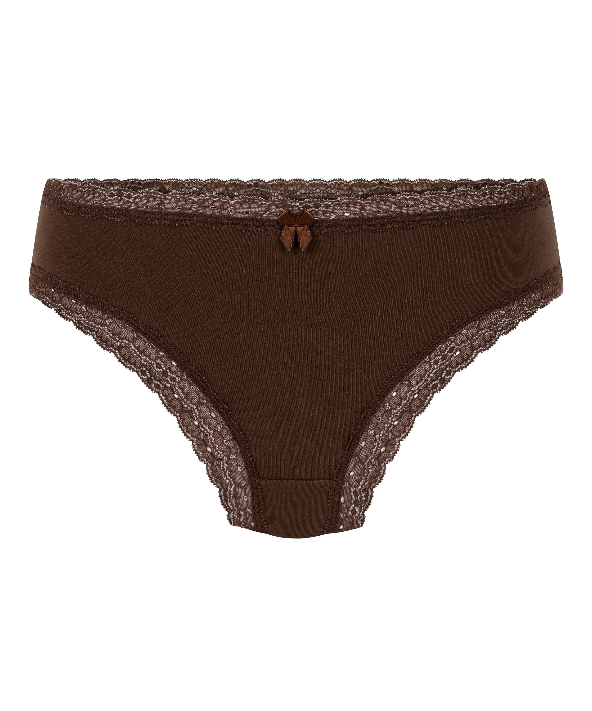 Hunkemoller Brown Women Georgia Cotton Brazilian SKU: 303562_Brown Image 05