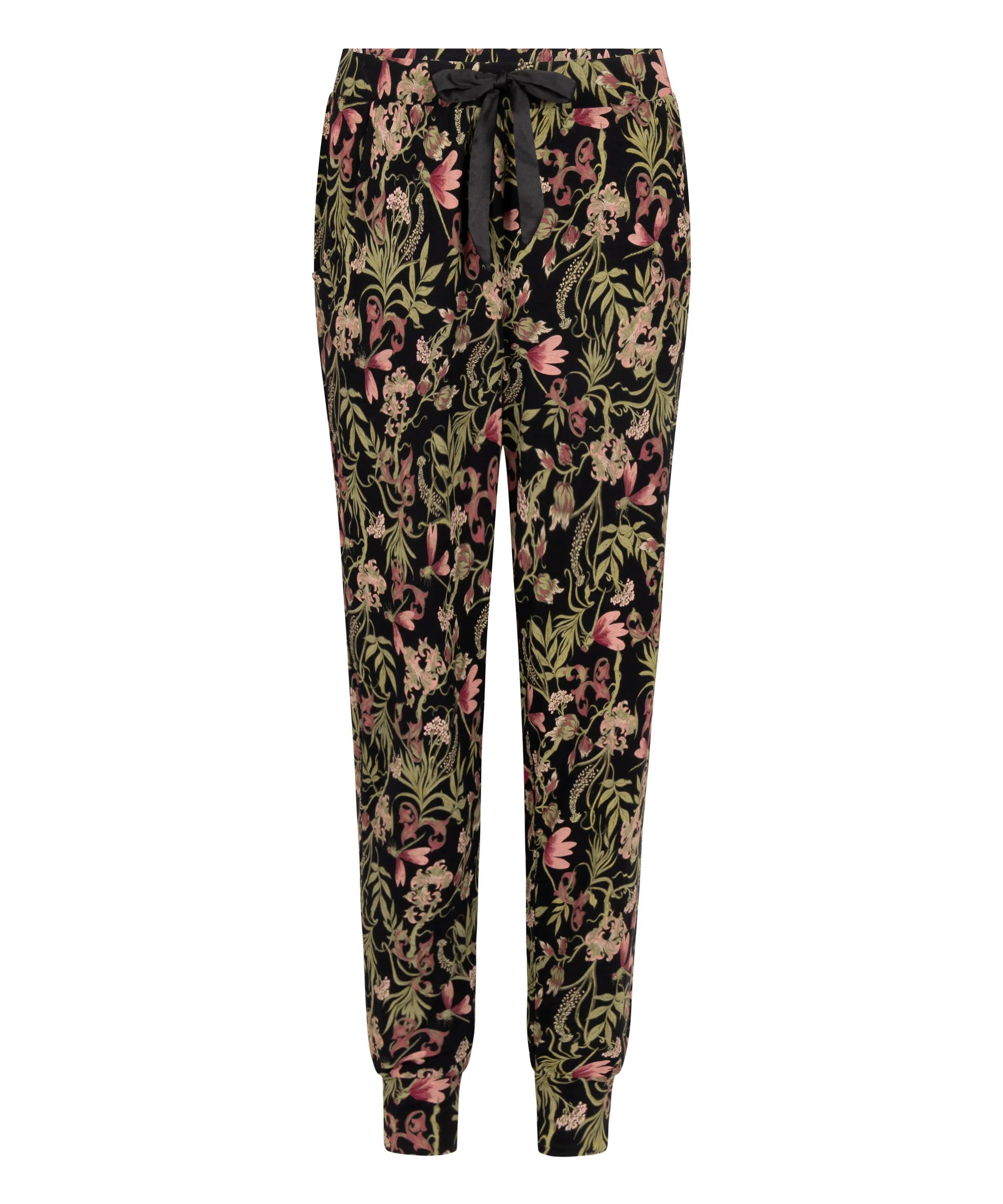 Hunkemoller_Black_Jersey Pyjama Pants_303577_Caviar_04