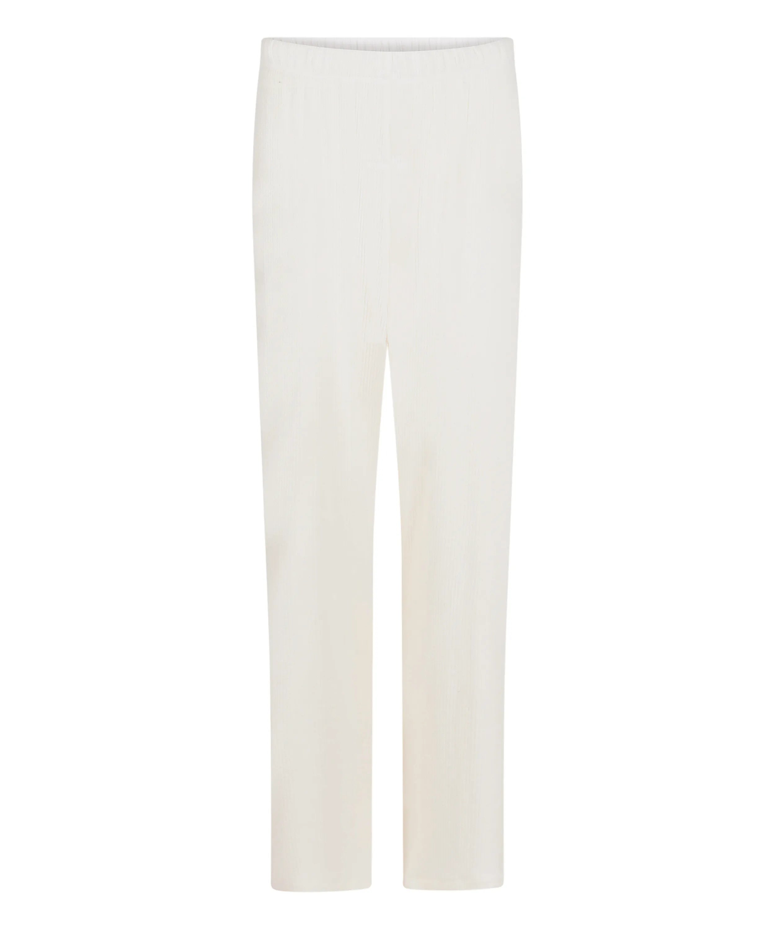 Hunkemoller_White_Brushed Jersey Trousers_303581_Gardenia_06