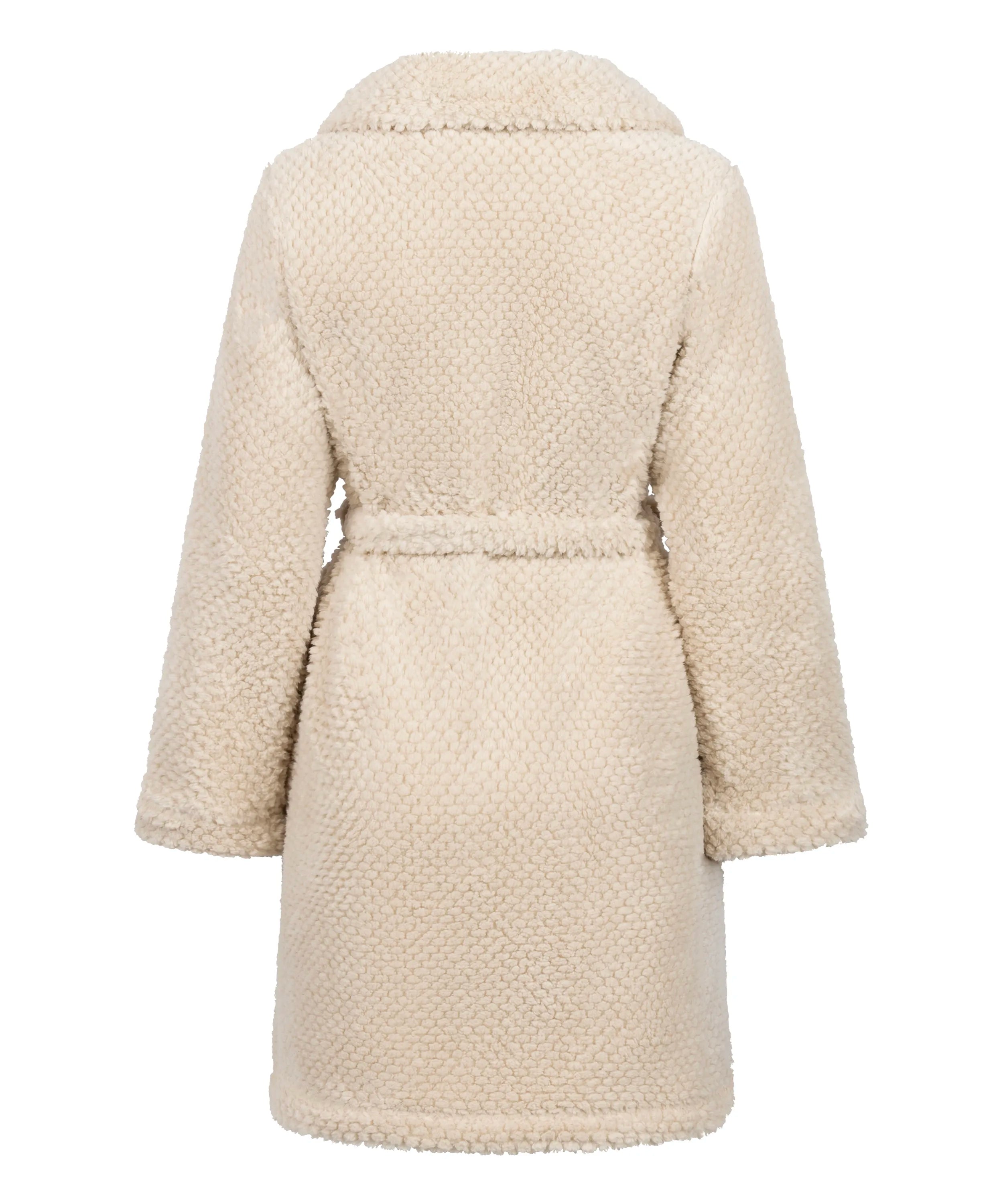 Hunkemoller_White_Robe Zip Up Fleece_303585_Whitecap Gray_05