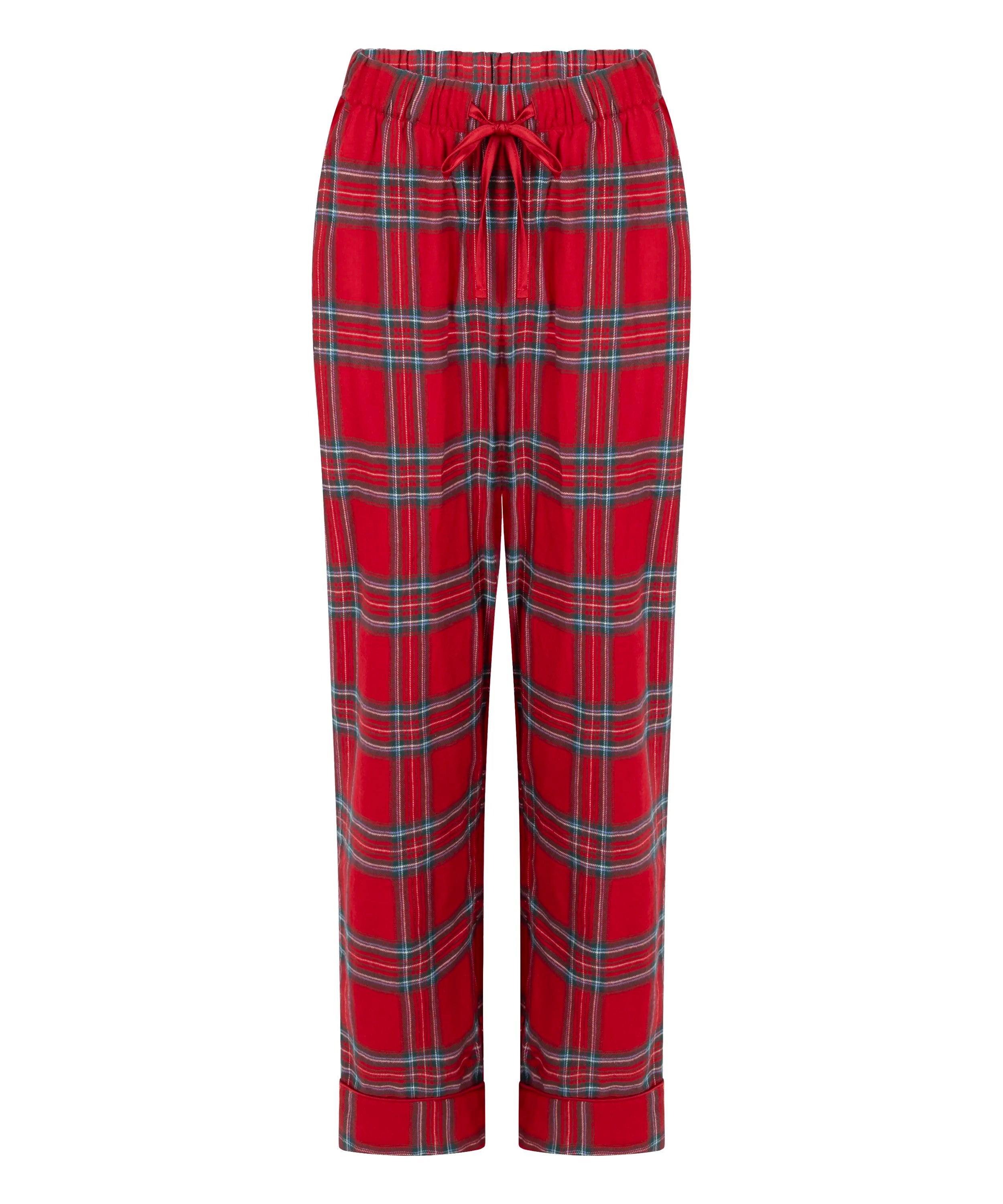 Hunkemoller_Red_Flannel Pyjama Pants_303624_Savvy Red_06
