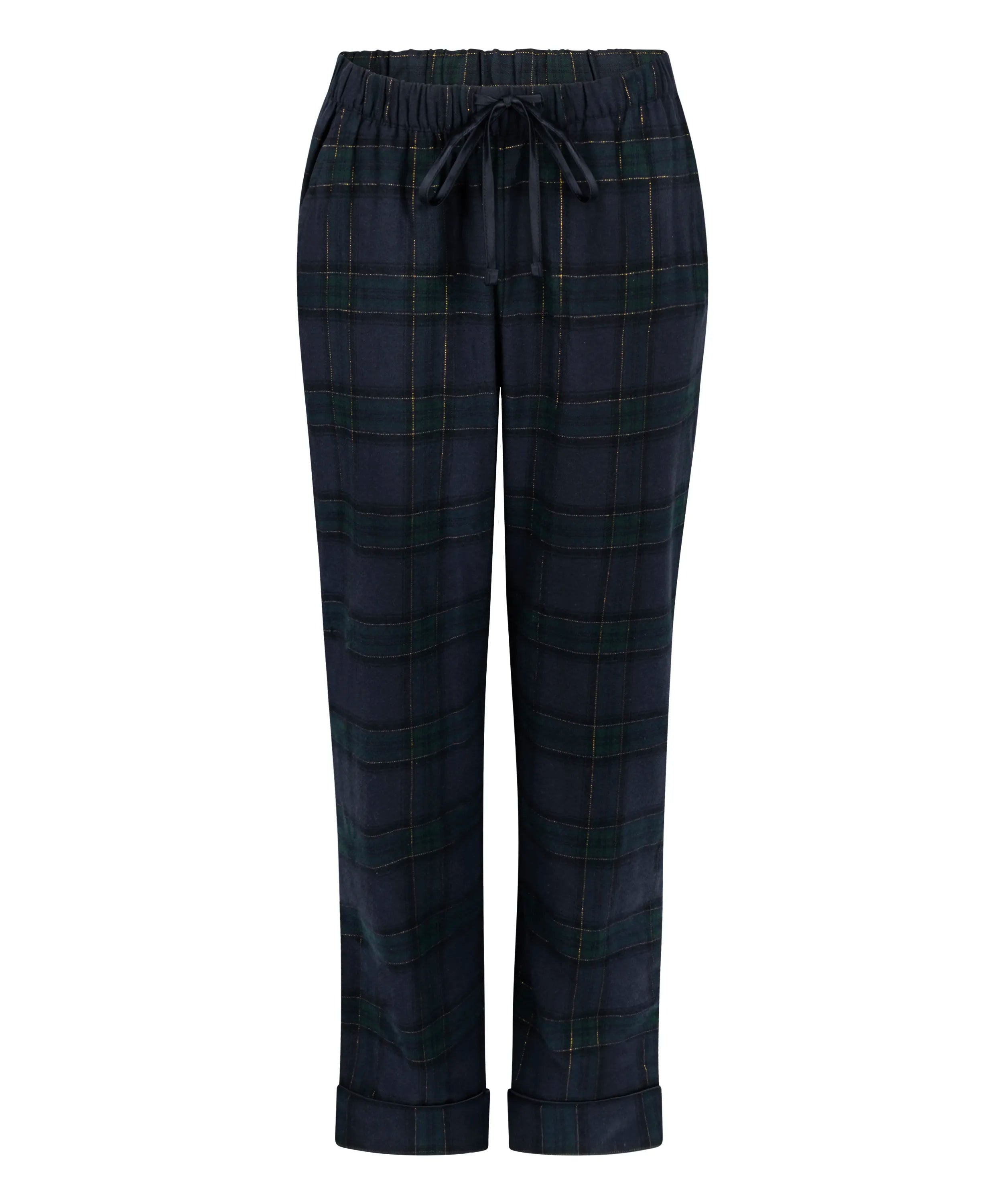Hunkemoller_Blue_Flannel Pyjama Pants_303625_Naval Academy_04