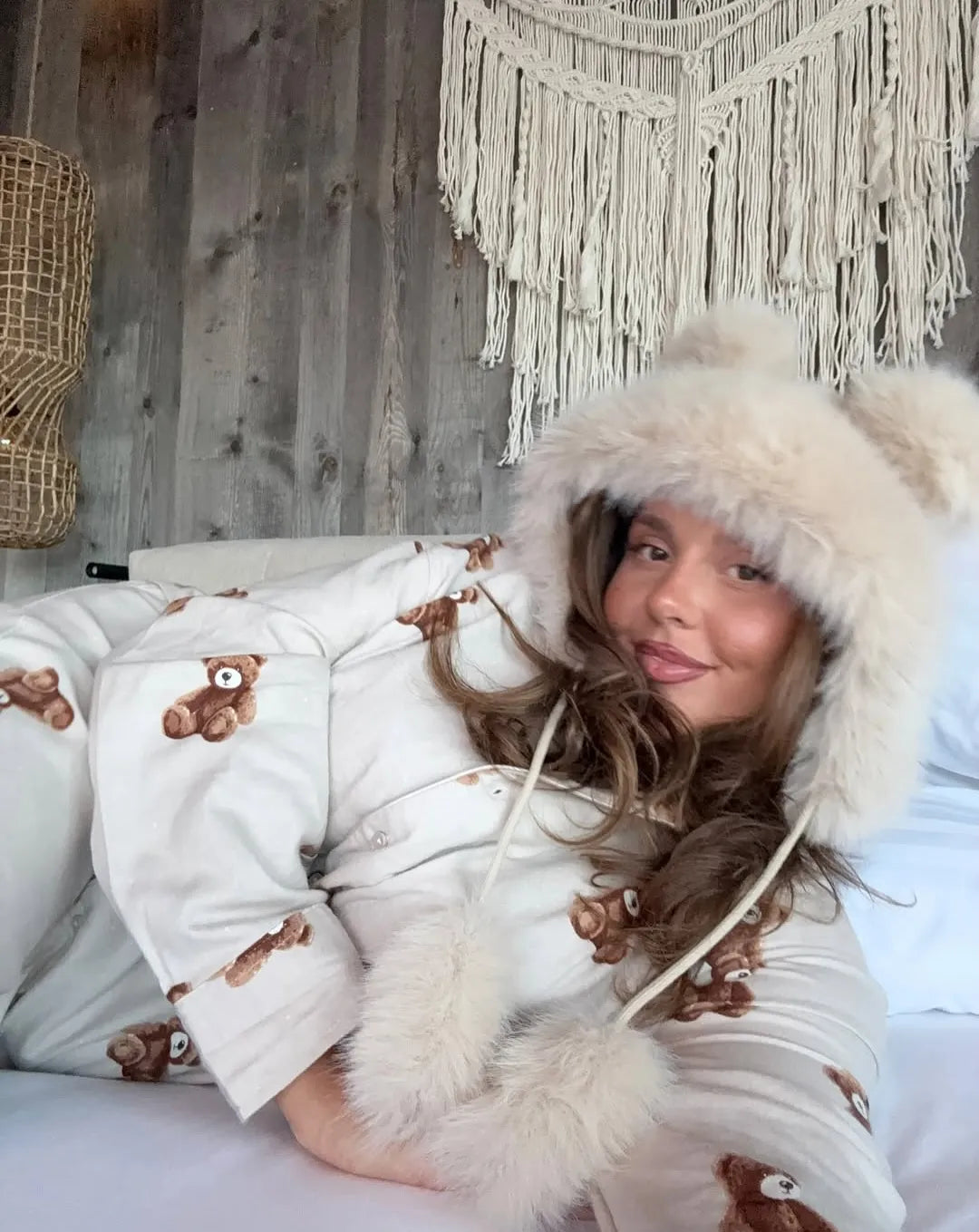 Hunkemoller_Beige_Jacket Flannel Twill Bear_303635_Gray Morn_05