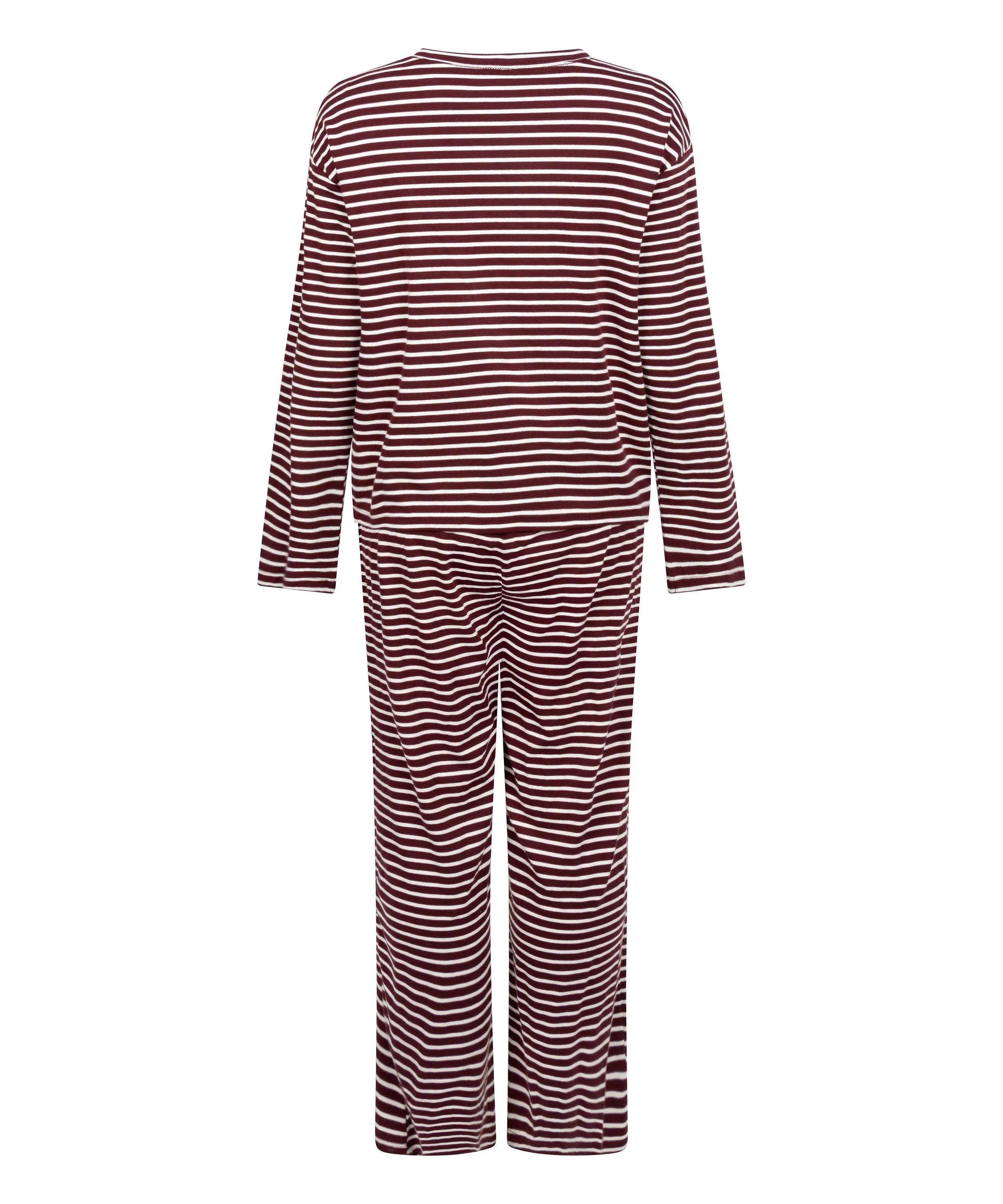 Hunkemoller_Purple_Pyjamaset Cotton Jersey_303652_Windsor Wine_05