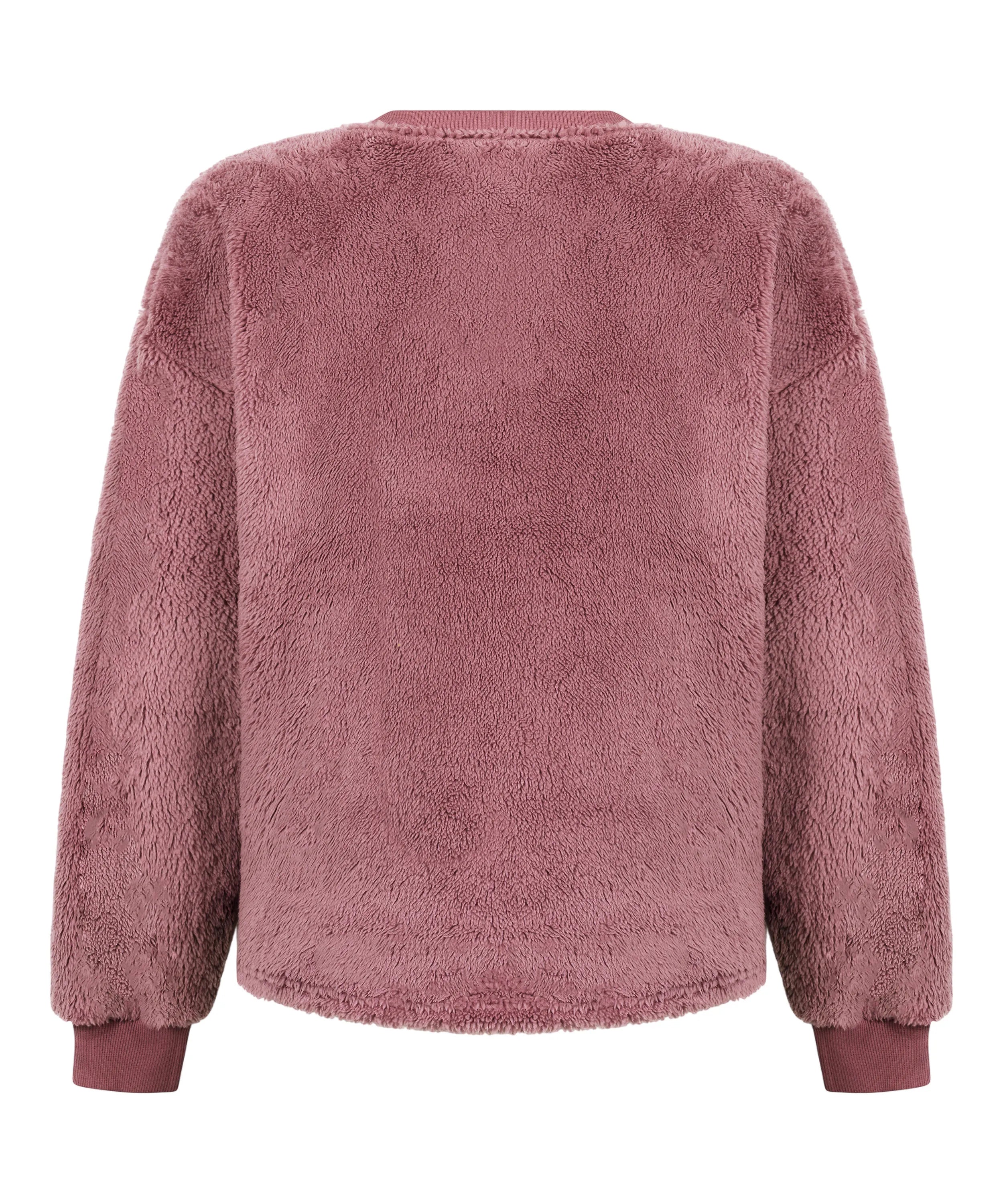 Hunkemoller_Pink_Longsleeved Top Fluffy Fleece_303660_Pink_06