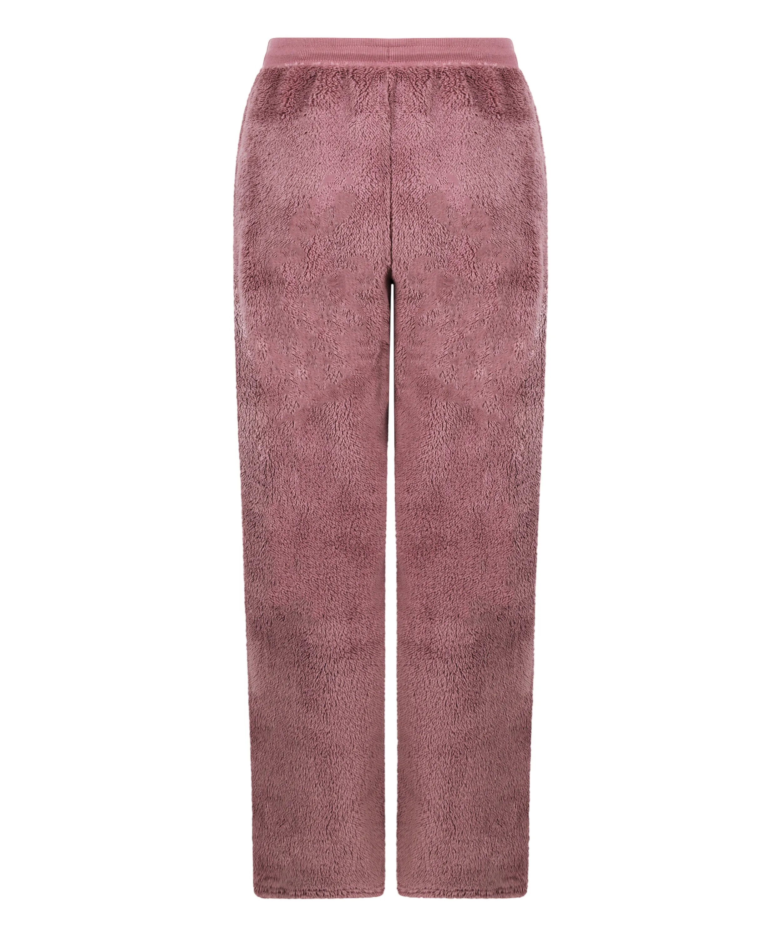 Hunkemoller_Pink_Pant Fluffy Fleece_303661_Pink_05