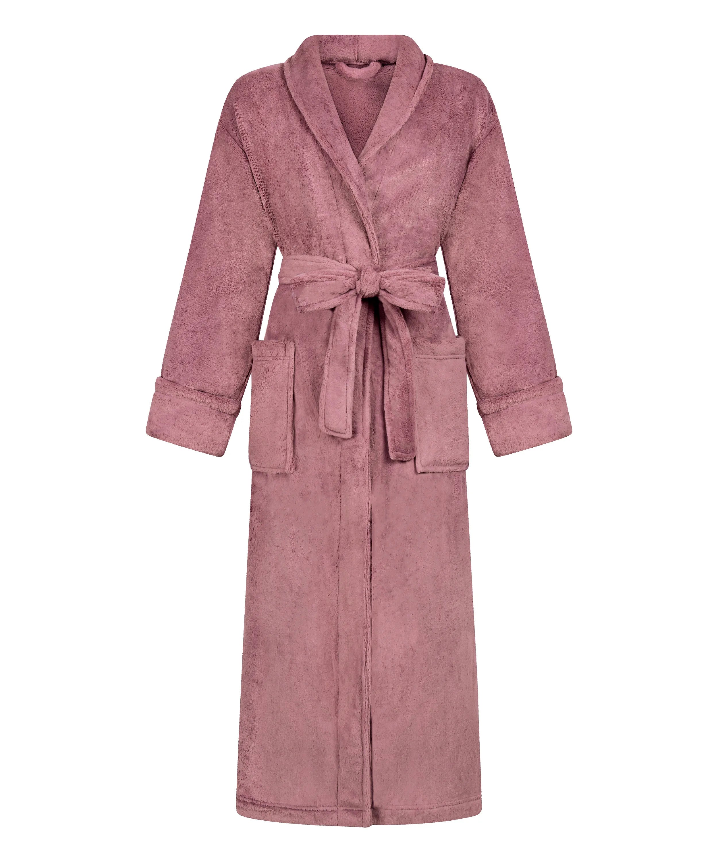Hunkemoller_Purple_Soft Fleece Bathrobe_303664_HKM Purple_04