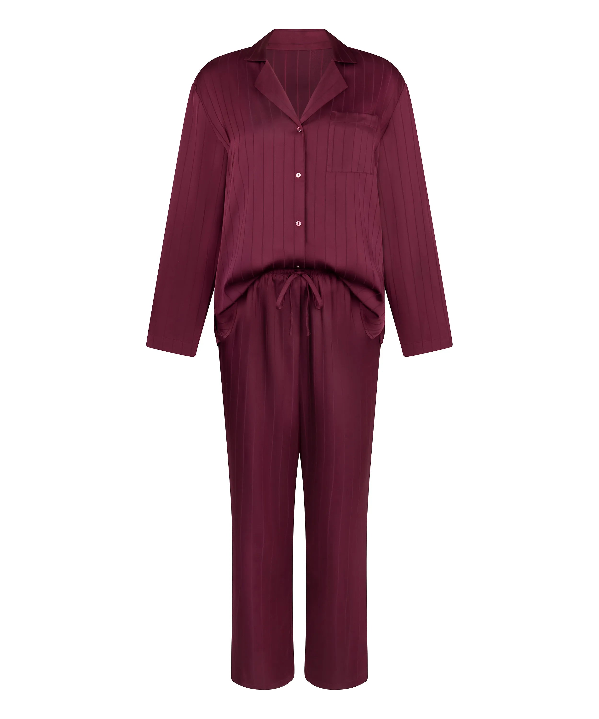 Hunkemoller_Purple_Satin Print Long Sleeve Pyjamas_303711_Fig_08