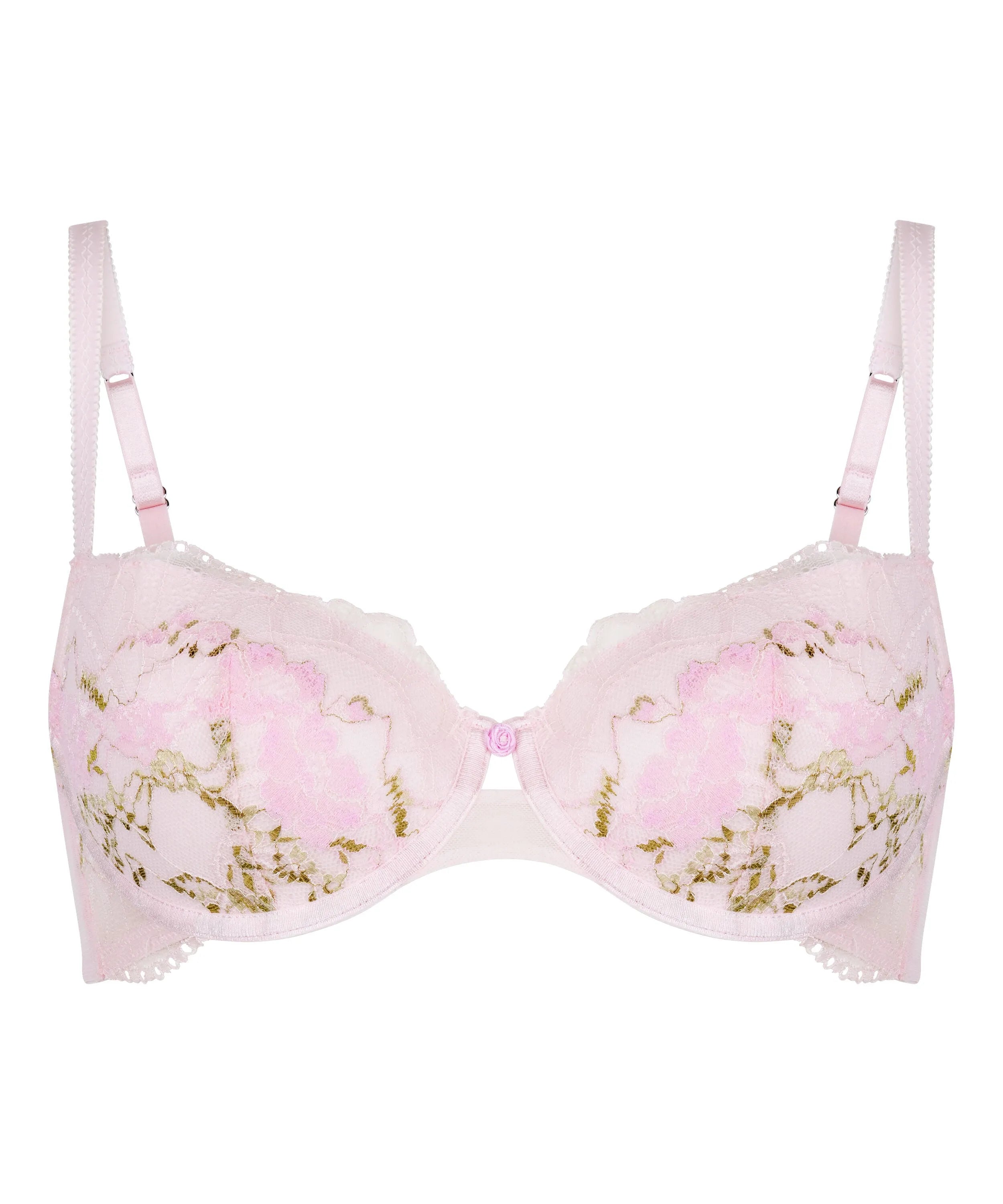 Hunkemoller Pink Women Miri Padded Underwired Bra SKU: 303931_Pink Image 05