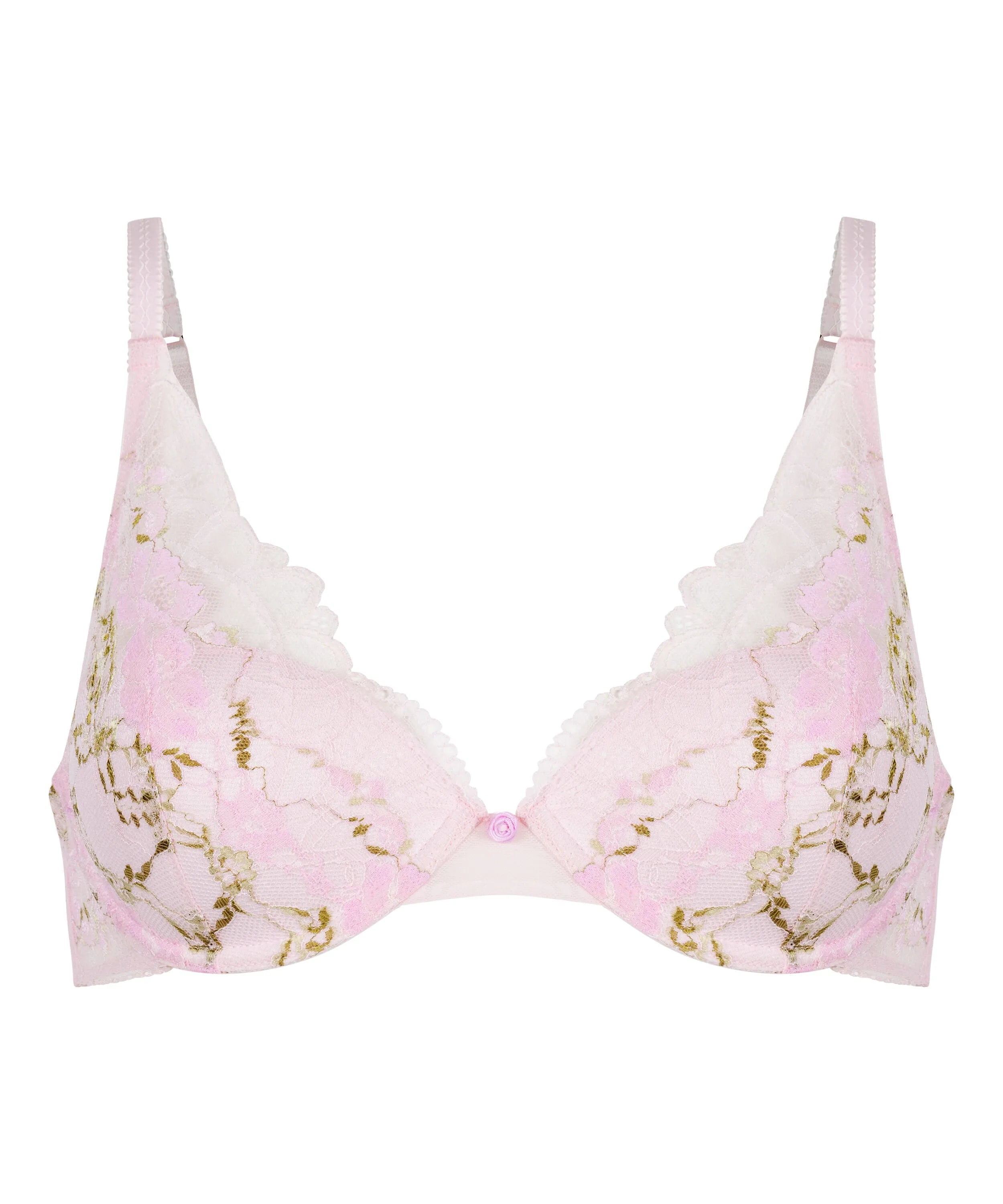 Hunkemoller Pink Women Miri Padded Underwired Bra SKU: 303932_Pink Image 05