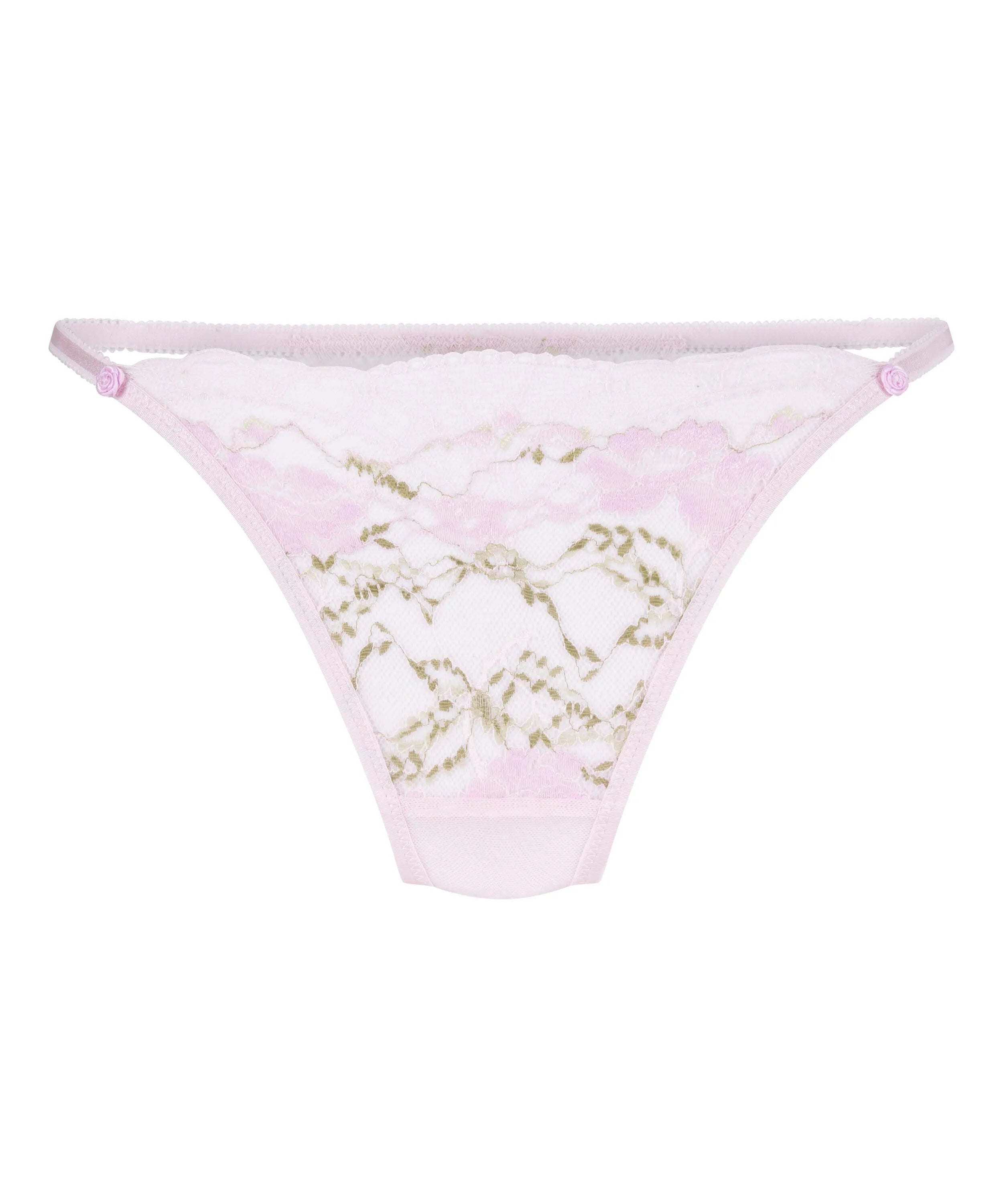 Hunkemoller Pink Women Miri Thong SKU: 303933_Pink Image 04