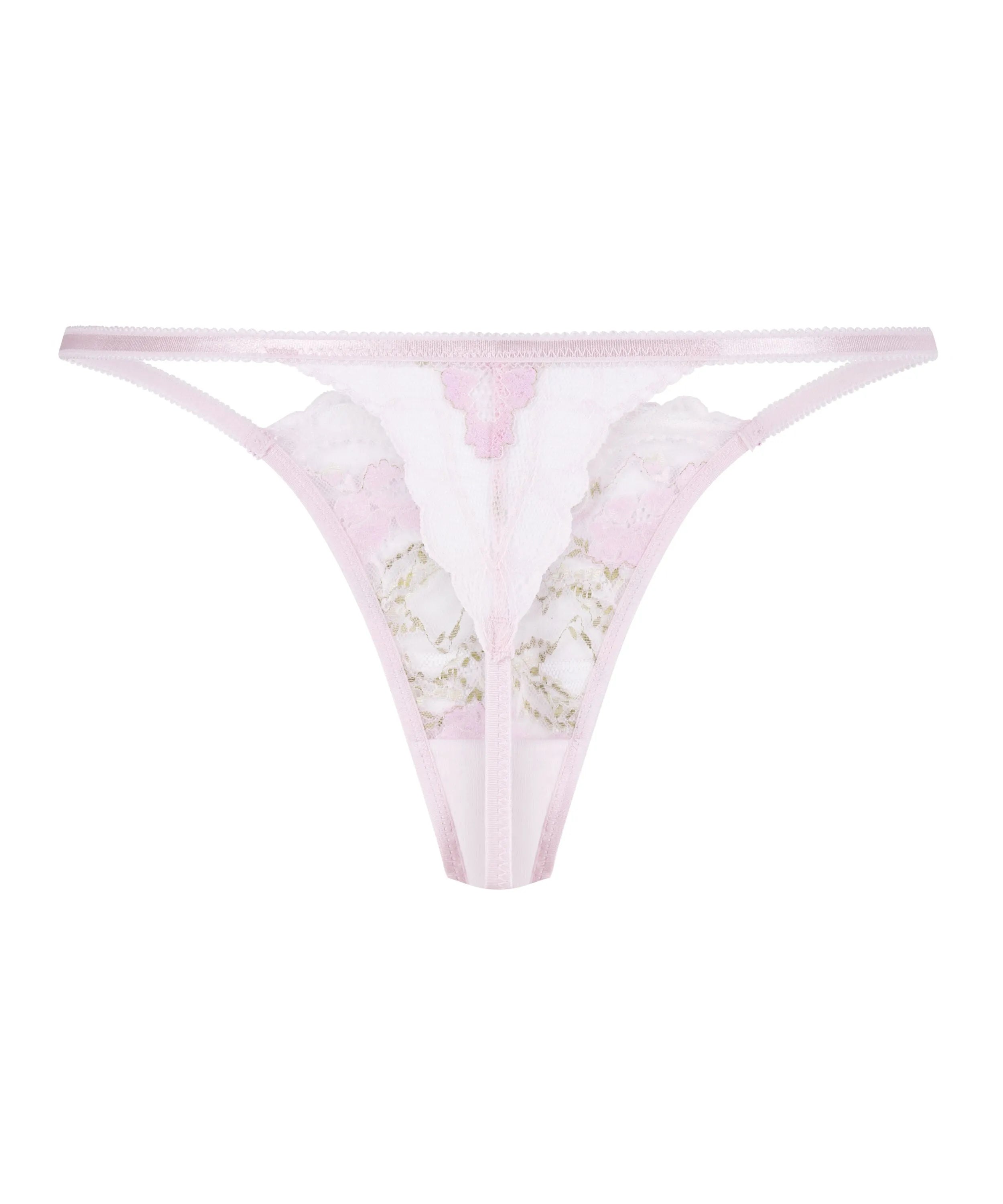 Hunkemoller Pink Women Miri Thong SKU: 303933_Pink Image 05
