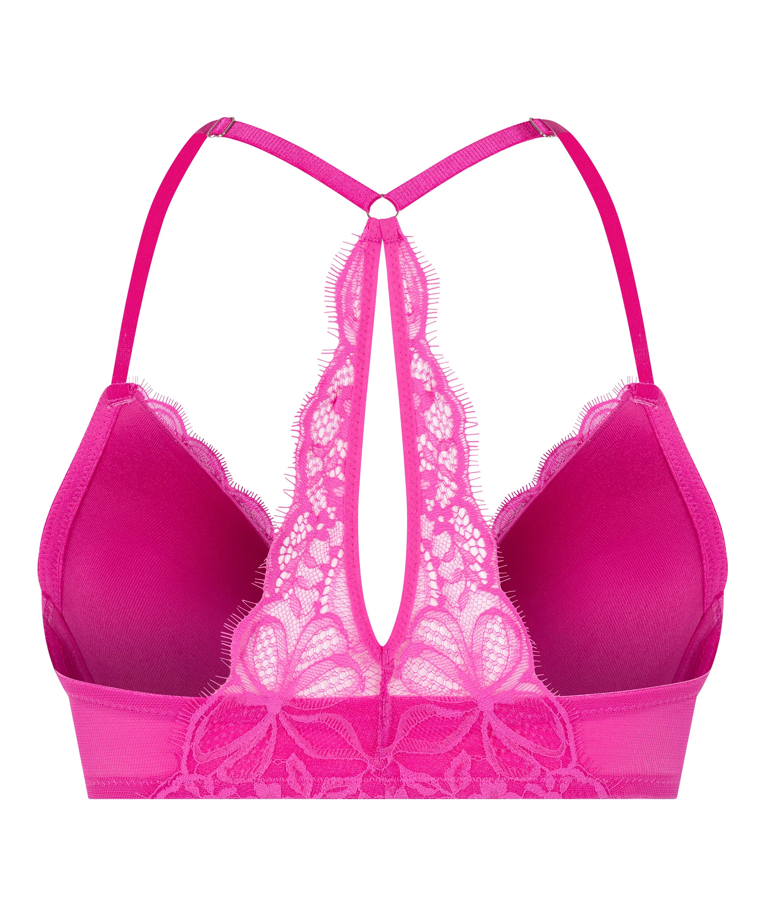 Hunkemoller Rose Violet Women Prina Push-Up Bra in Different Cup Sizes SKU: 303974_Rose Violet Image 06