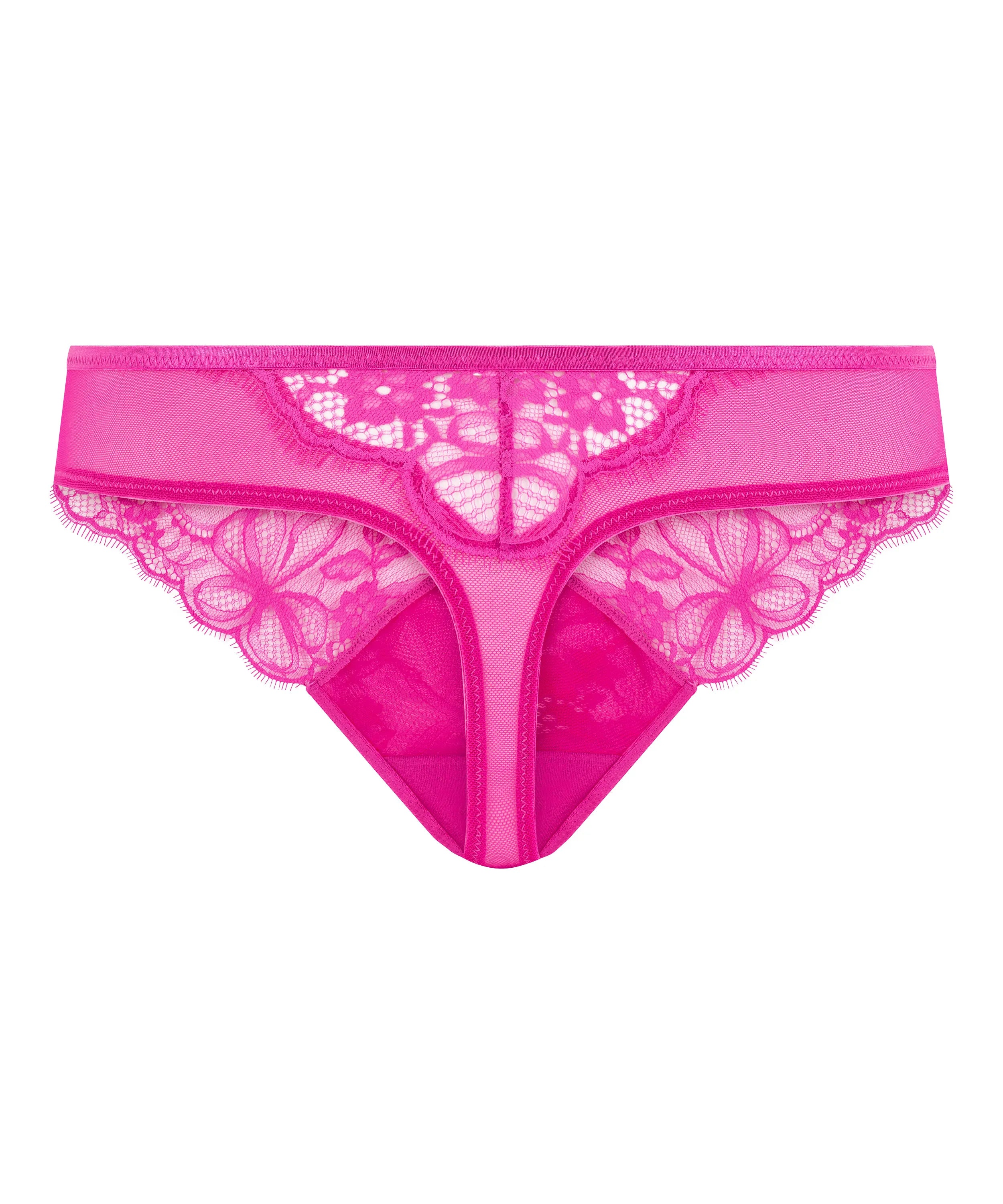 Hunkemoller Rose Violet Women Prina Thong SKU: 303978_Rose Violet Image 05