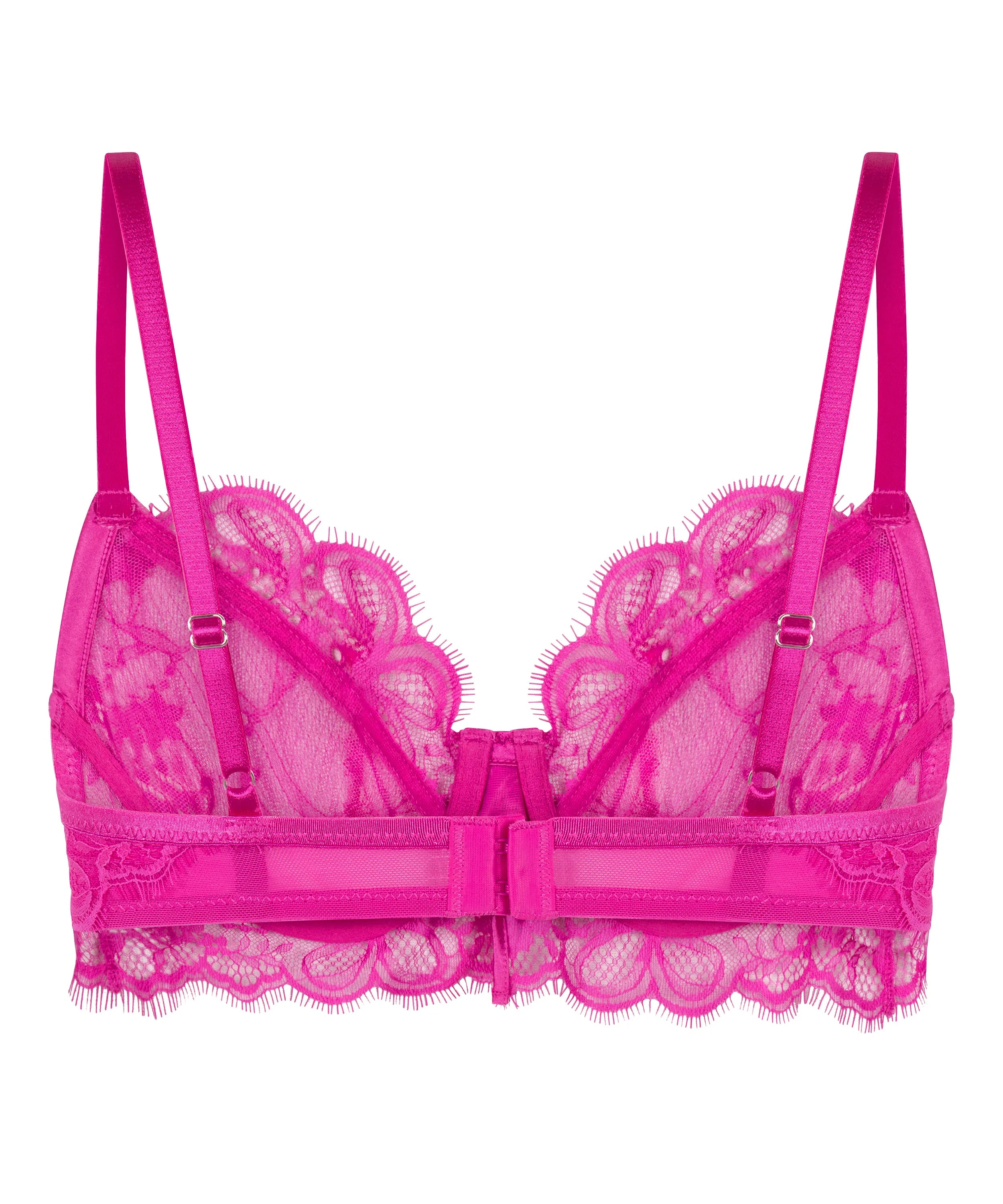 Hunkemoller Rose Violet Women Prina Non-Padded Underwired Bra in Different Cup Sizes SKU: 303979_Rose Violet Image 06