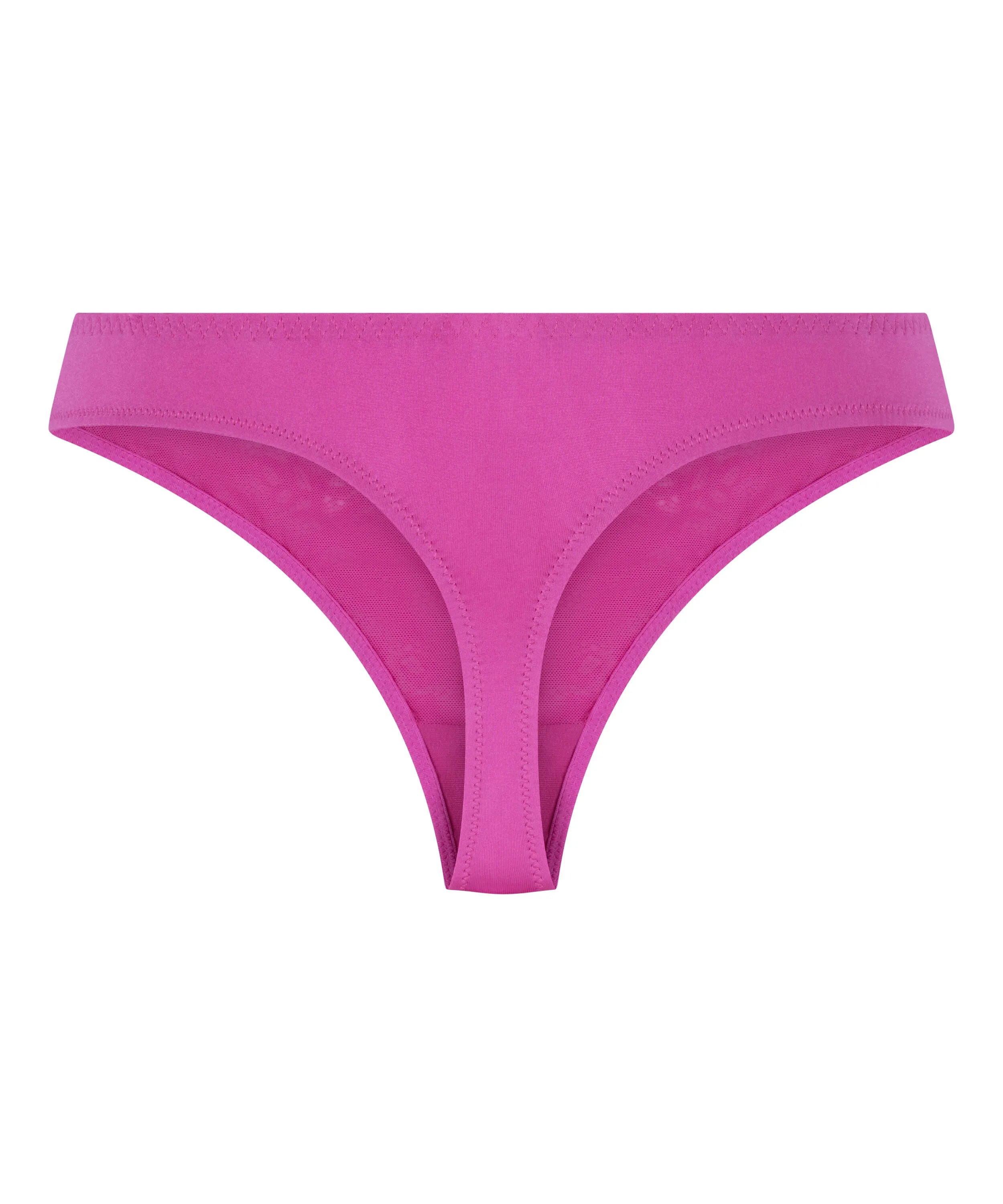 Hunkemoller Pink Women Marine Thong SKU: 304029_Pink Image 05
