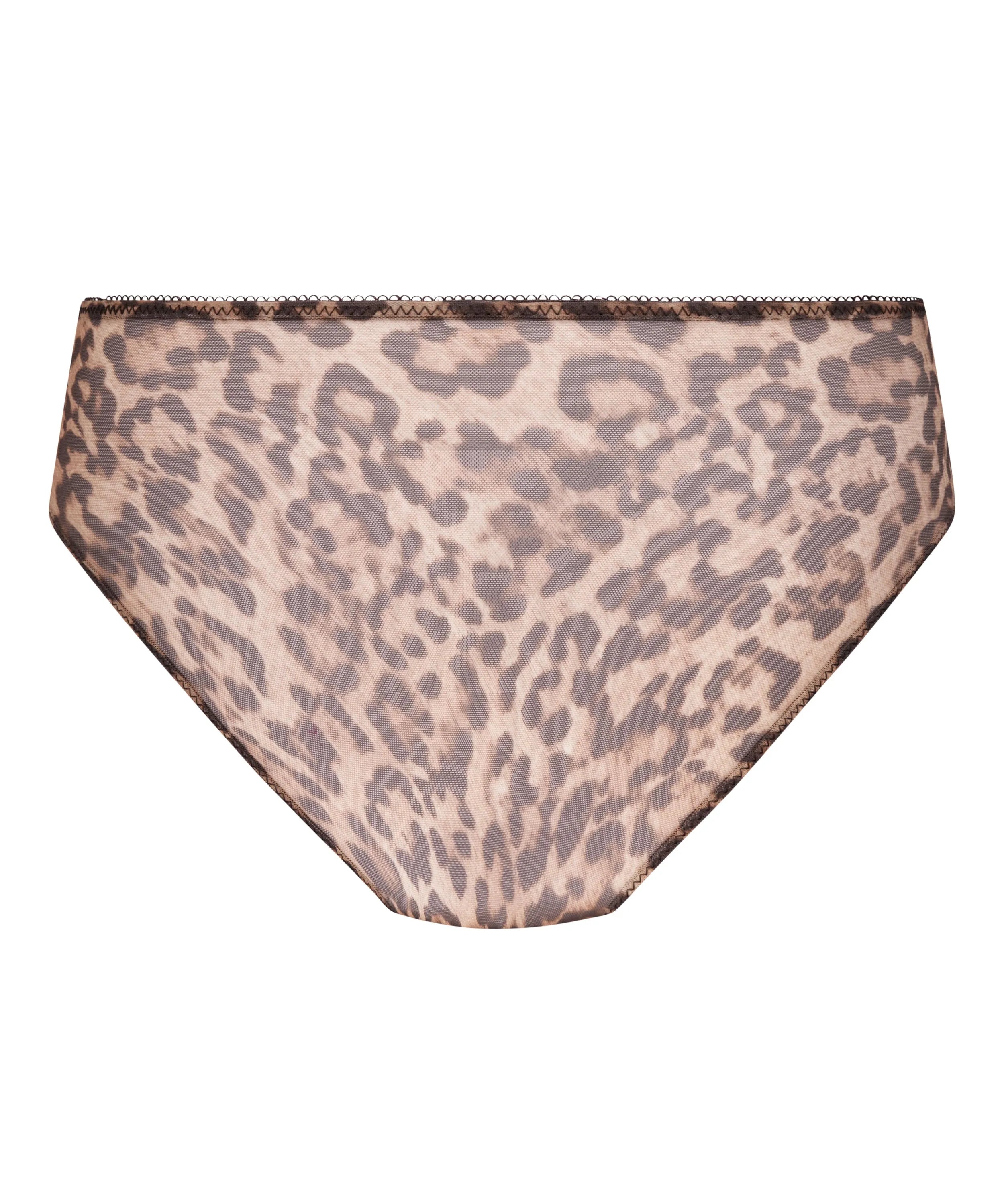 Hunkemoller Brown Women Diva High Knickers SKU: 304032_Brown Image 05