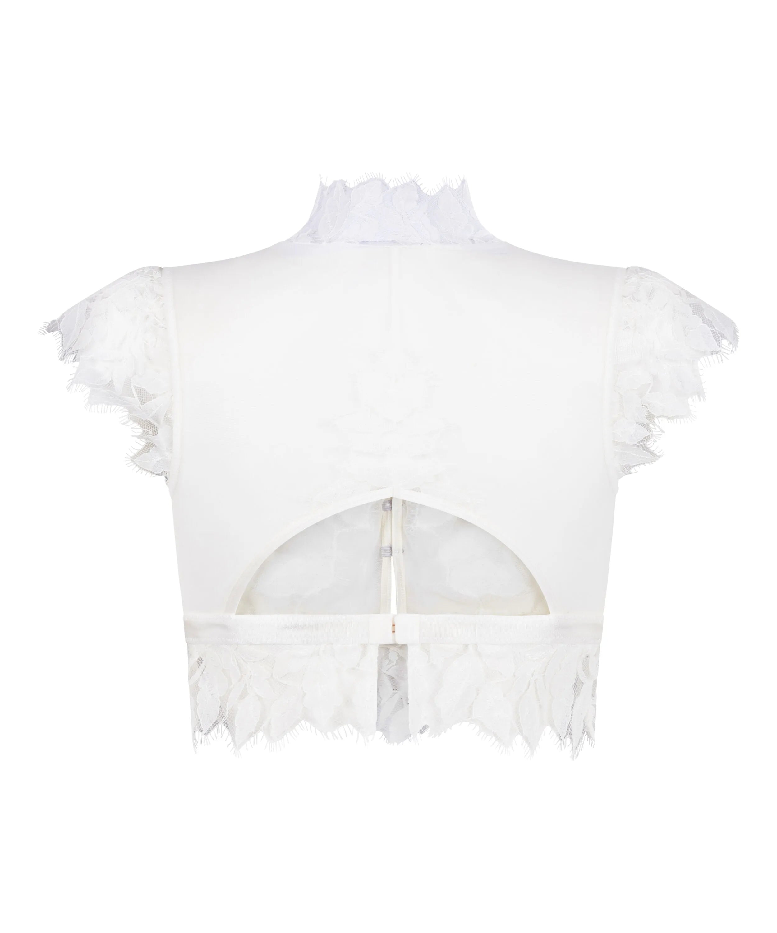 Hunkemoller White Women Amelia Bralette SKU: 304136_White Image 07