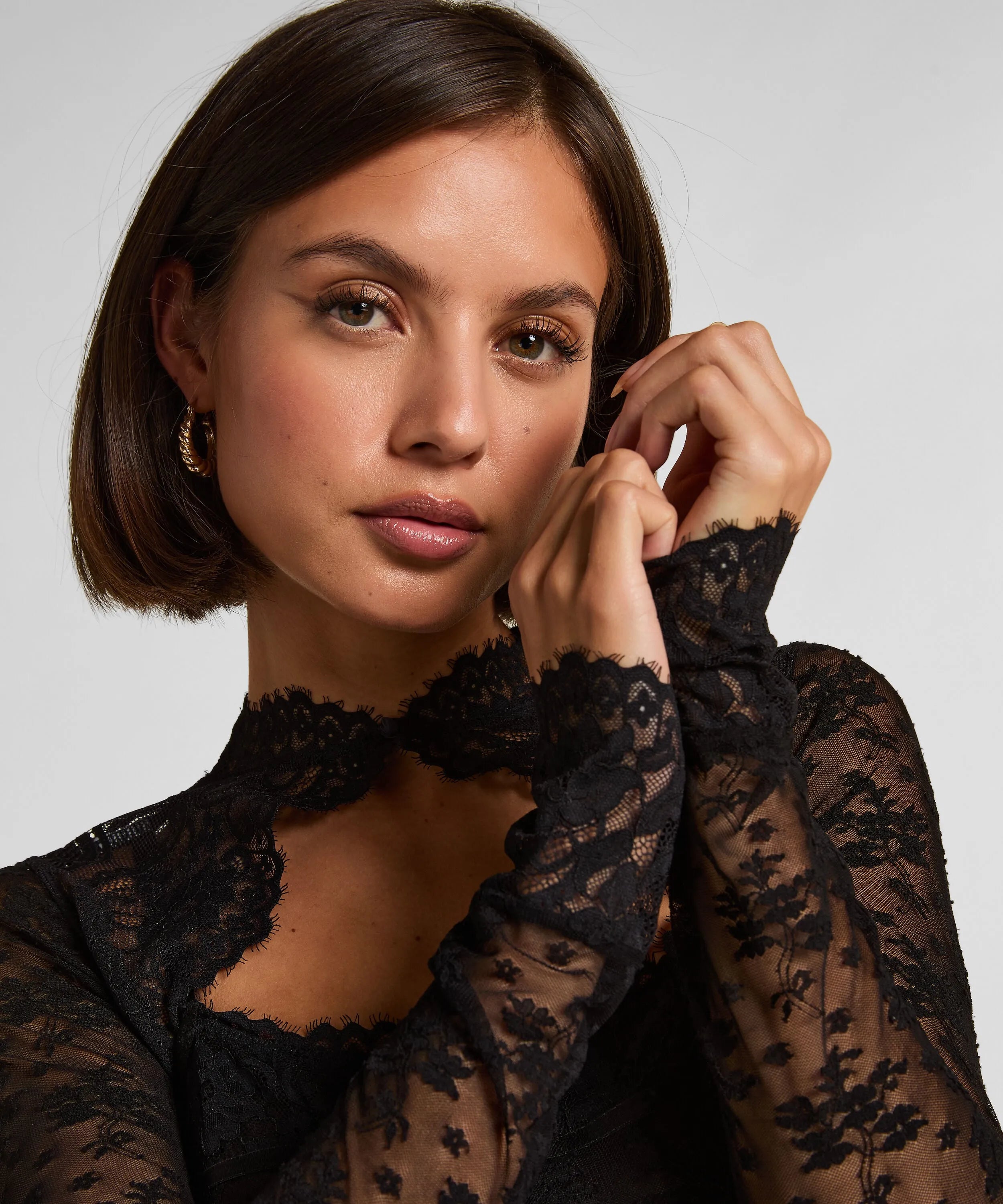 Hunkemoller Black Women Faith Body SKU: 304149_Black Image 04